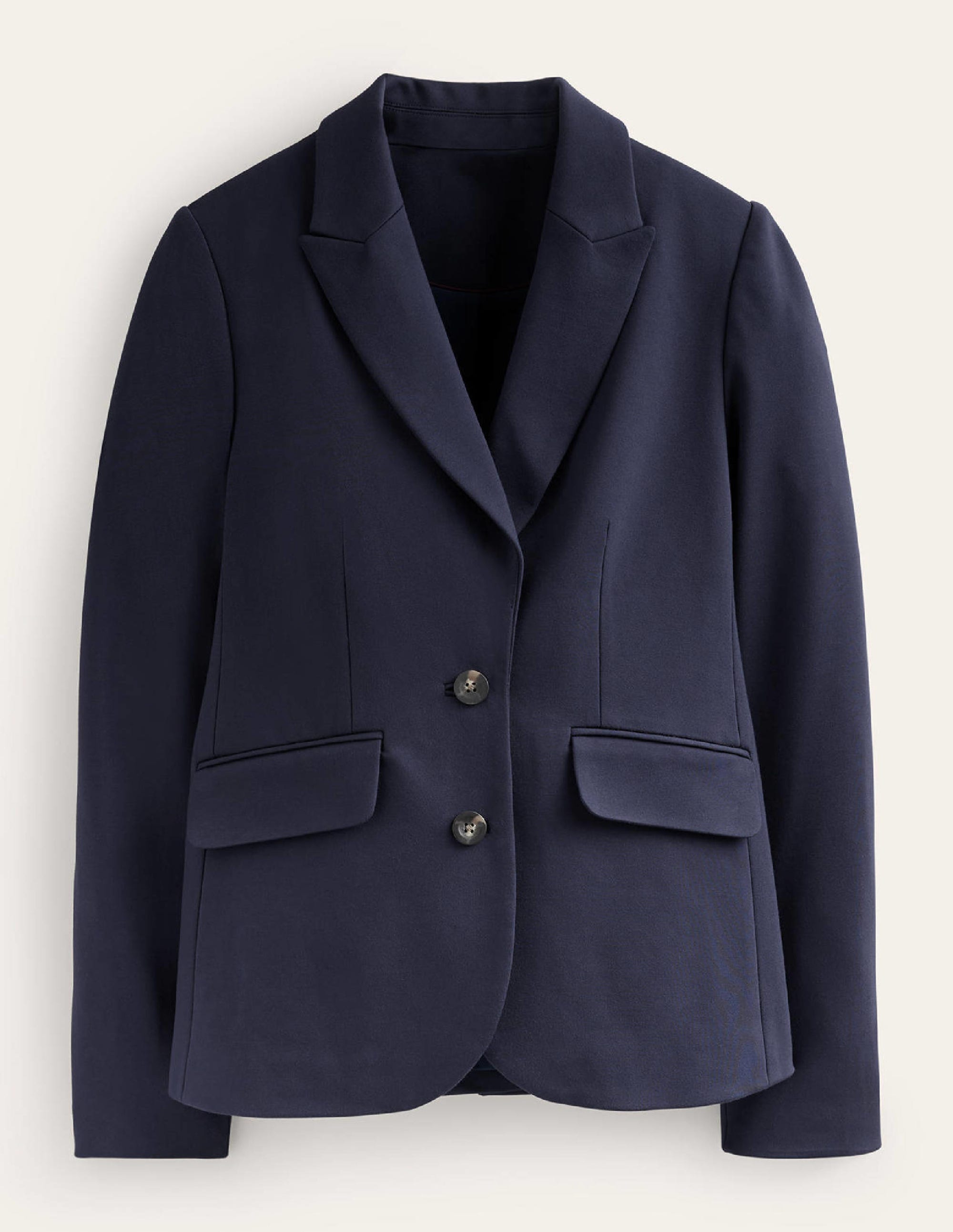 Marylebone Ponte Blazer-Navy - Image 8