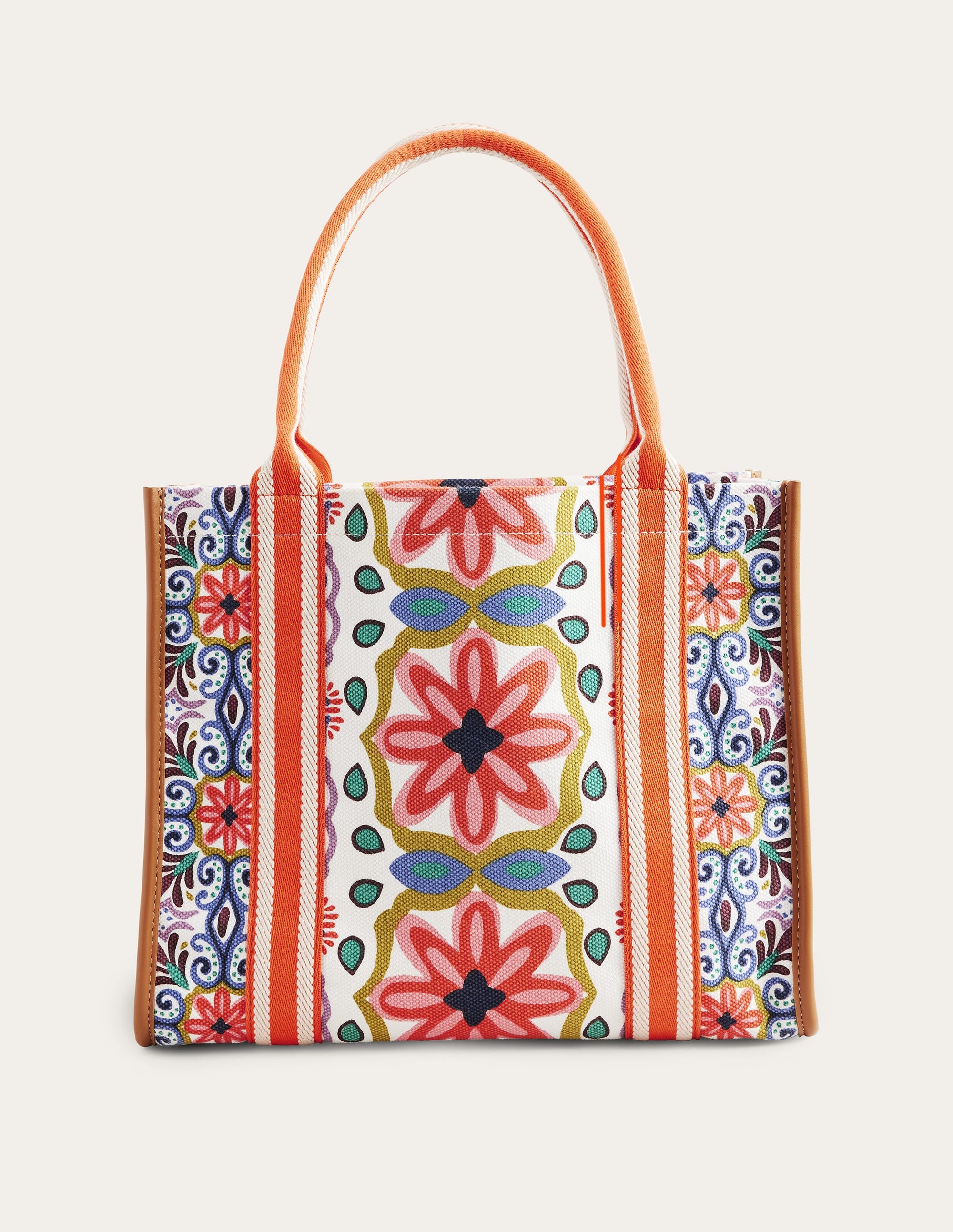 Tilda Canvas Tote Bag-Tapestry, Geo - Image 1