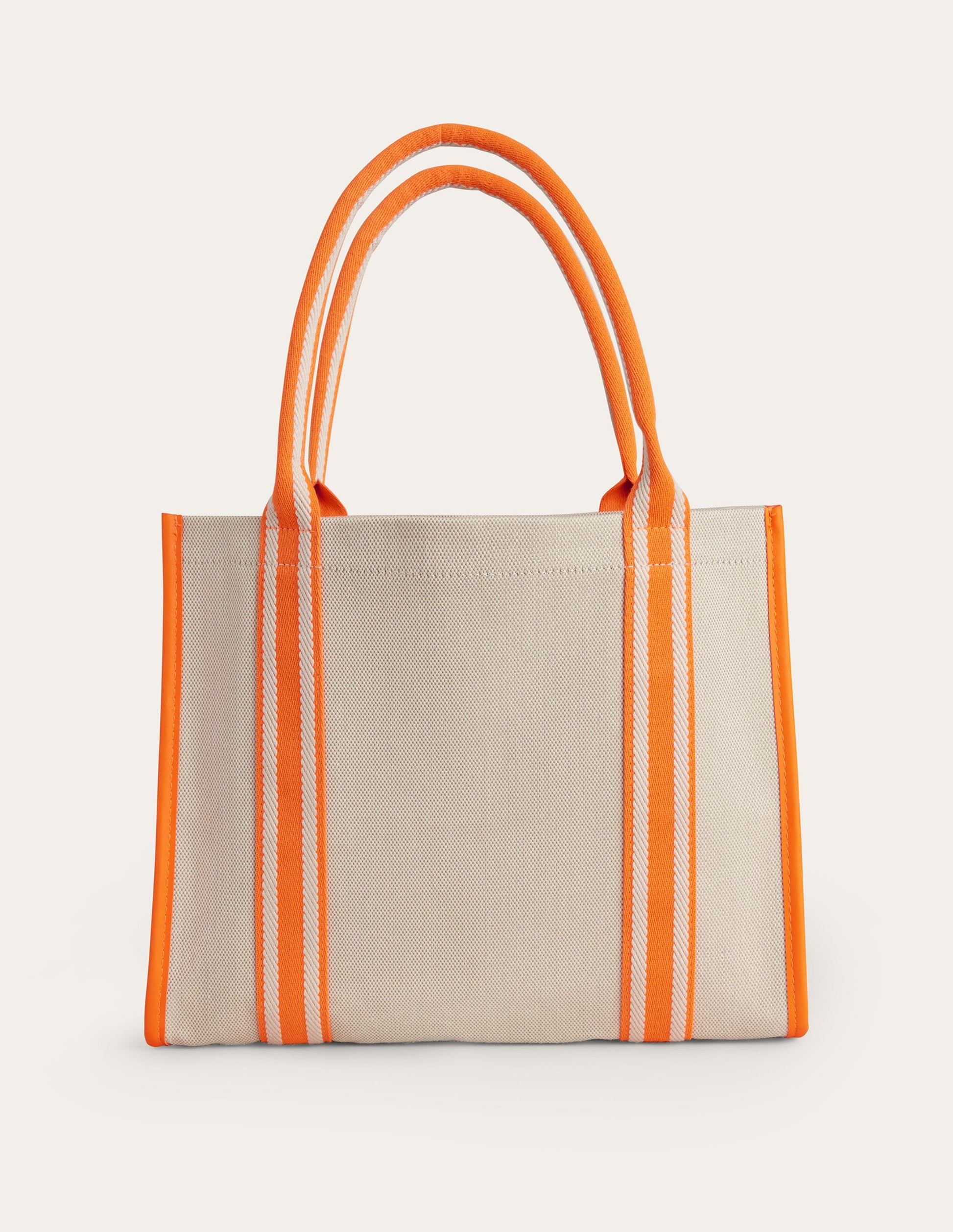 Tilda Canvas Tote Bag-Neon Orange-2