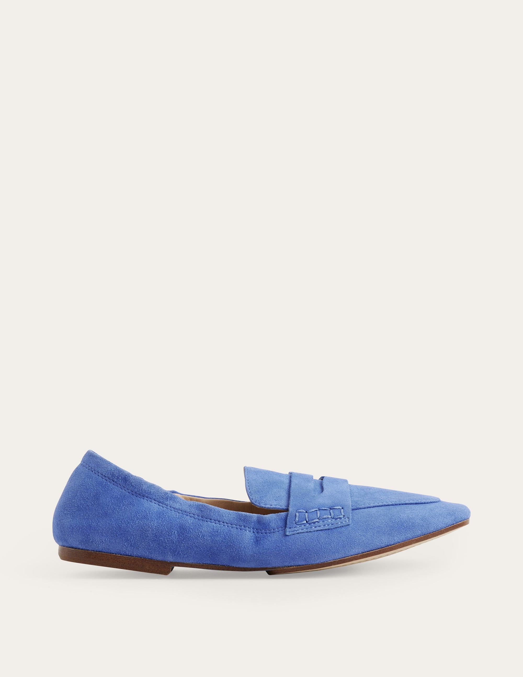 Flexible Sole Loafers-China Blue - Image 1