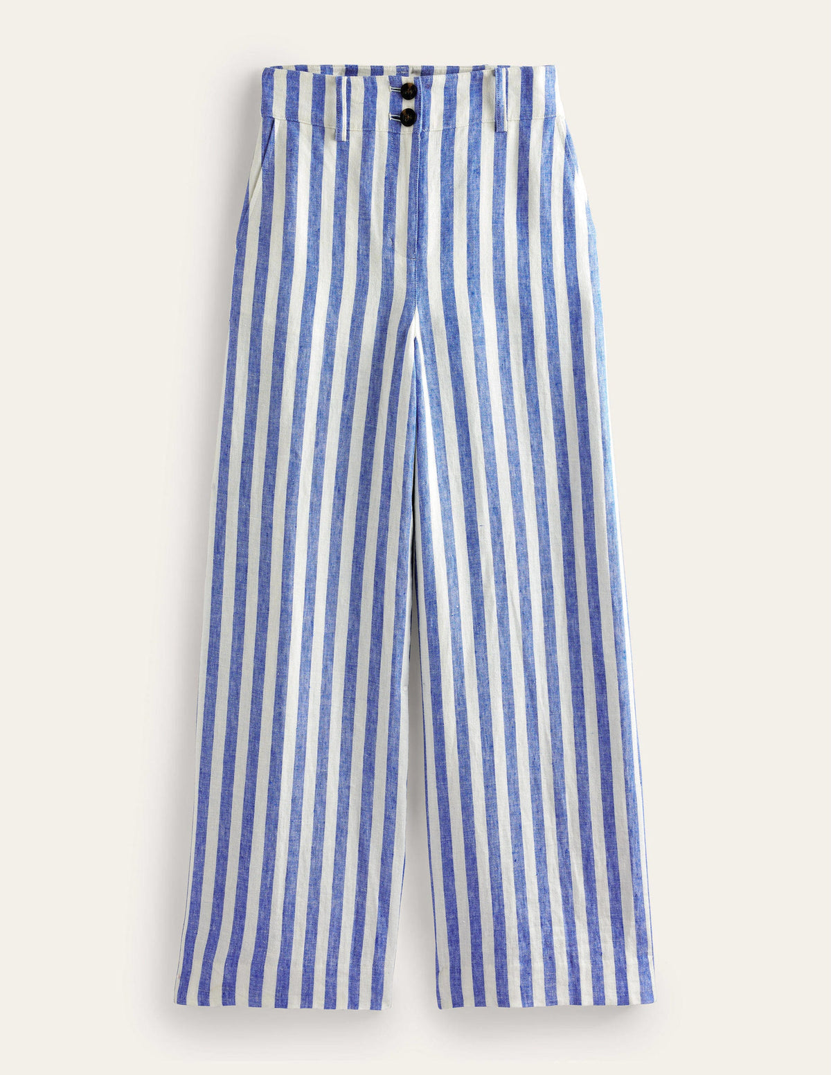 Highbury Linen Trousers-Stripe-7