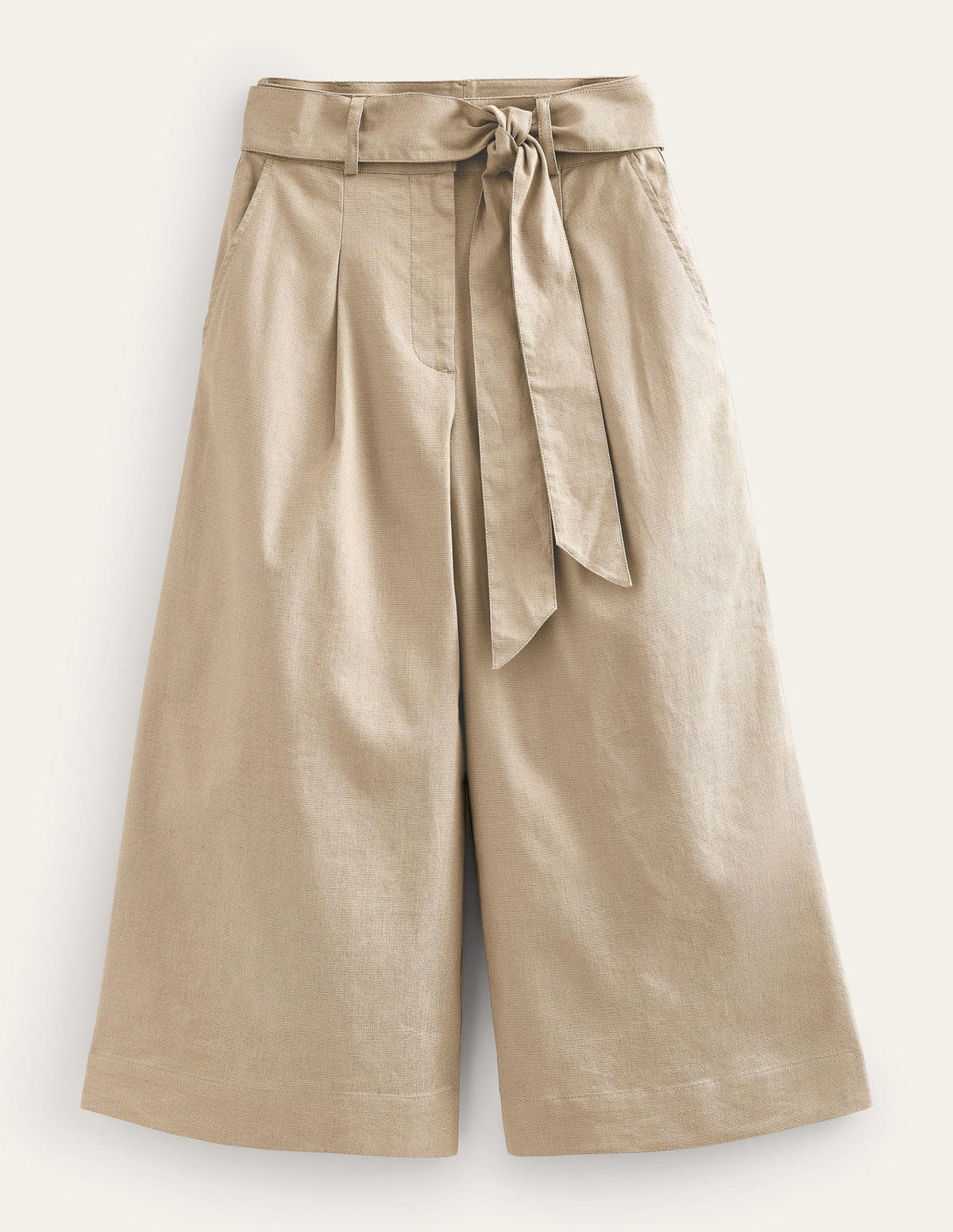 Cropped Wide-Leg Trousers-Rope-5