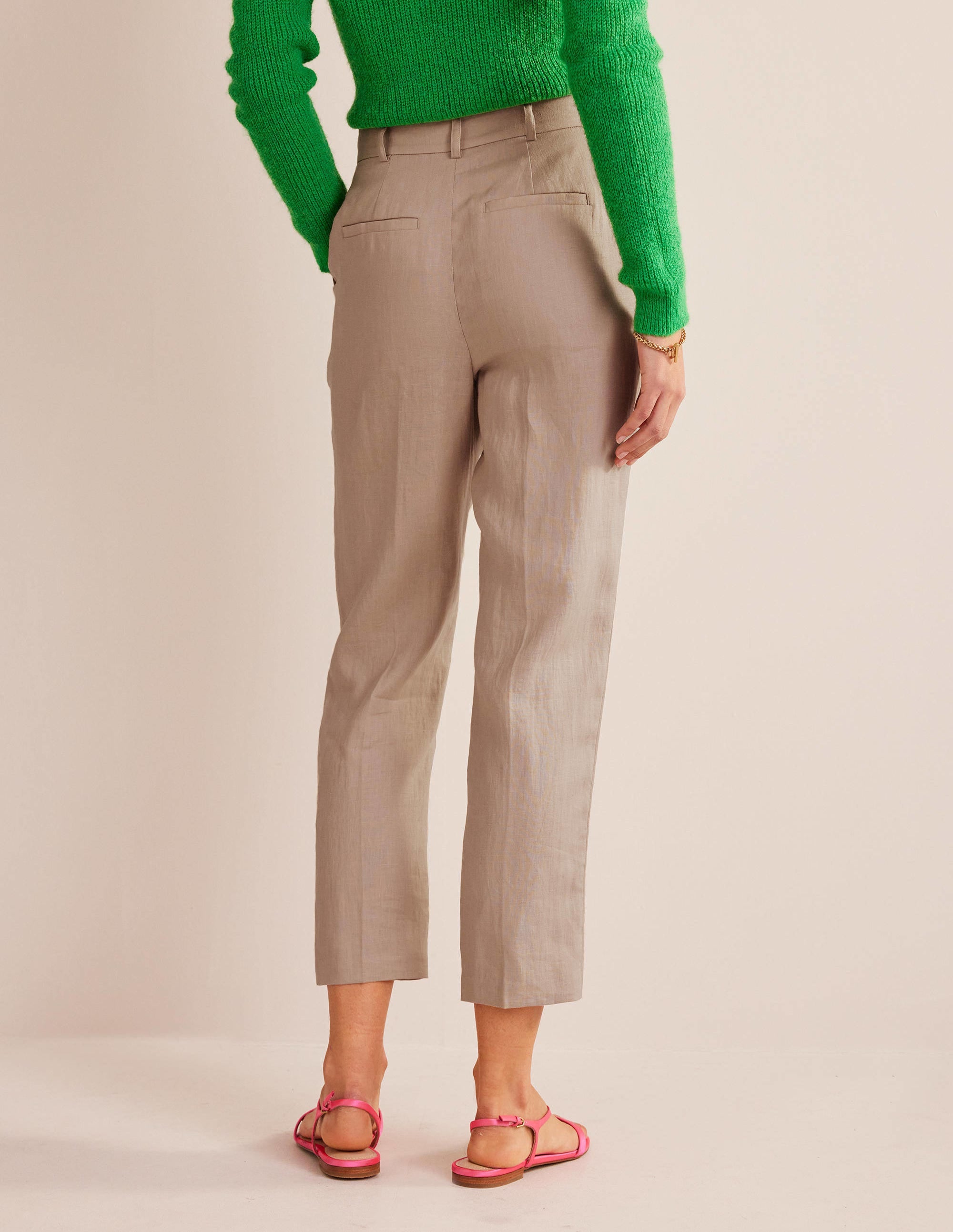 Kew Linen Trousers-Rope - Image 3