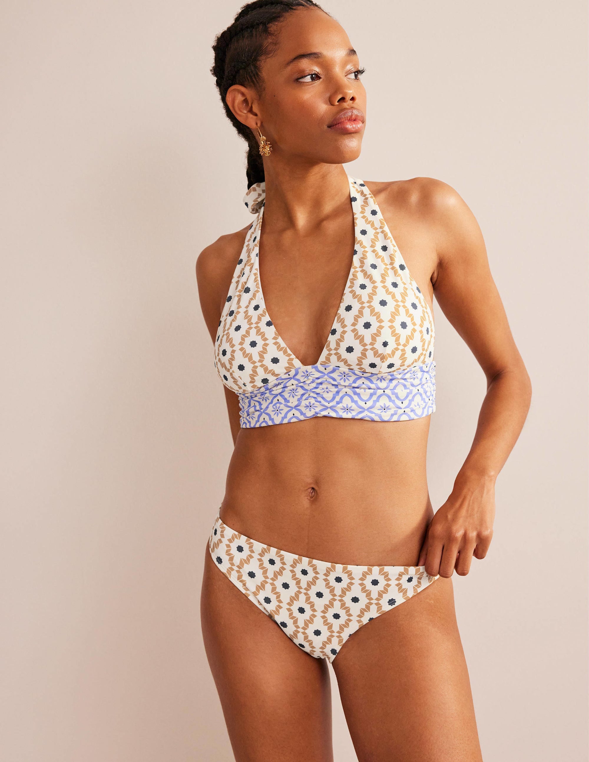 Classic Bikini Bottoms-Multi, Geo Trance - Image 1