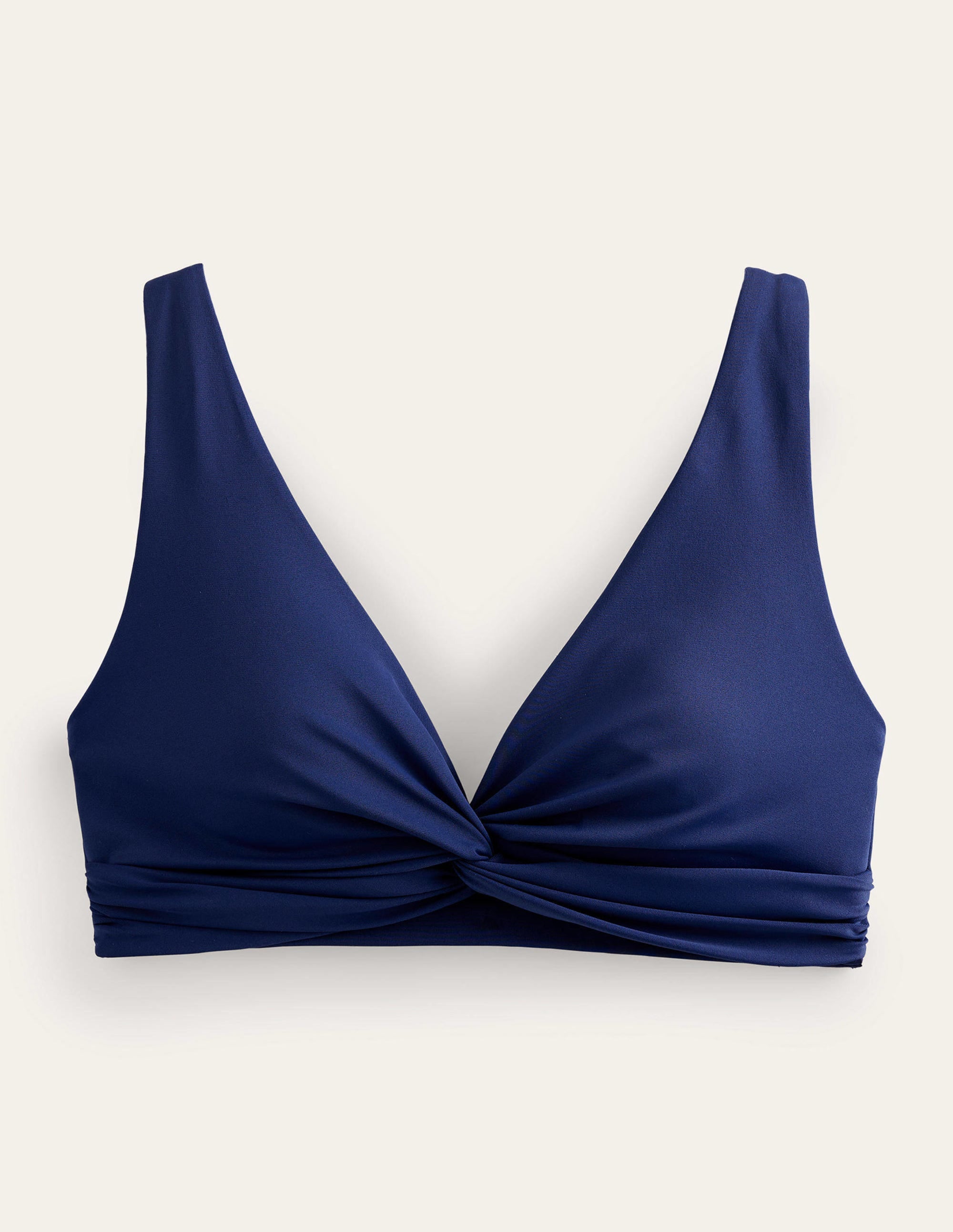 Twisted Classic Bikini Top-French Navy - Image 5