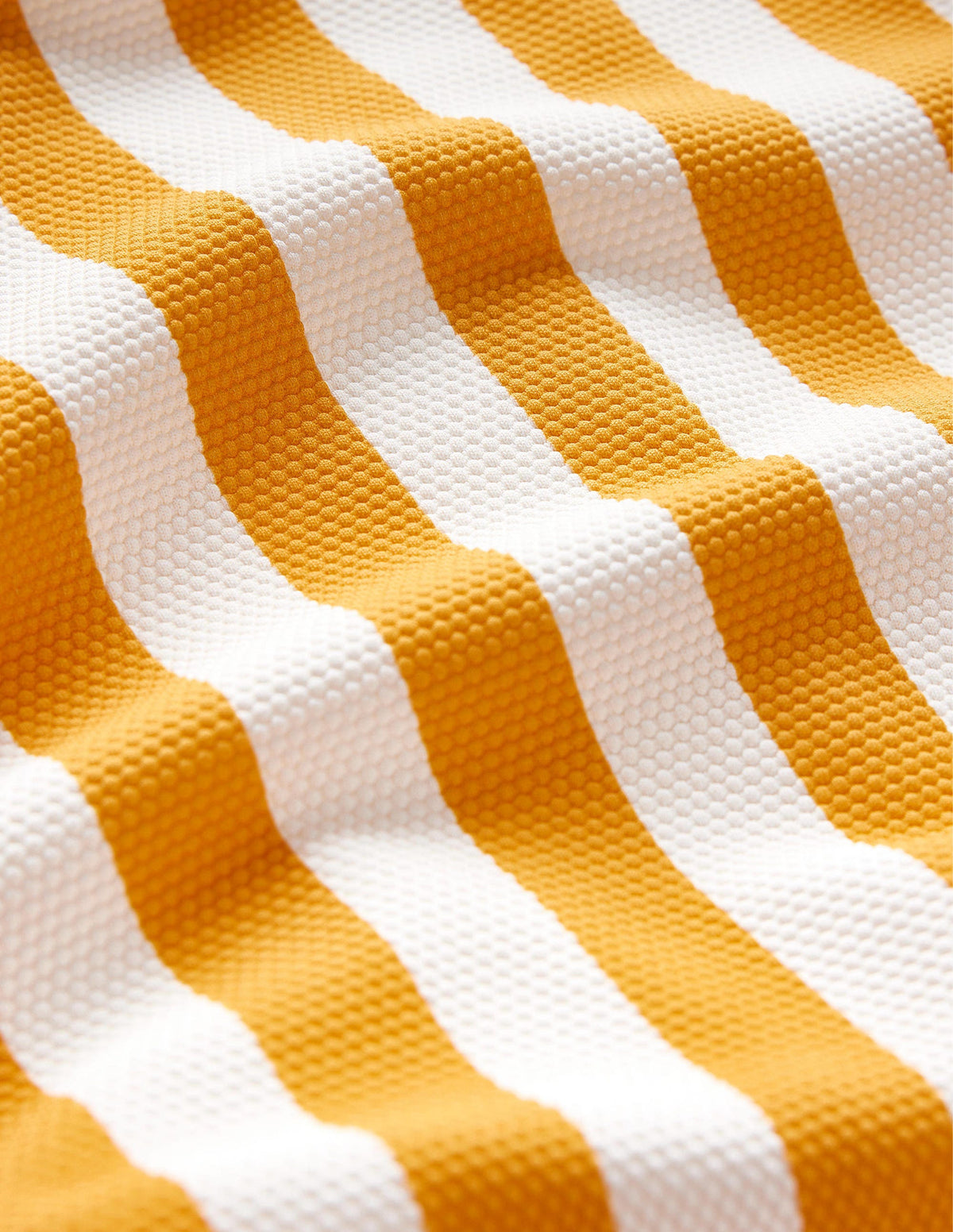 Skinny Strap Stripe Swimsuit-Ginger Yellow, Ivory Stripe - Image 6