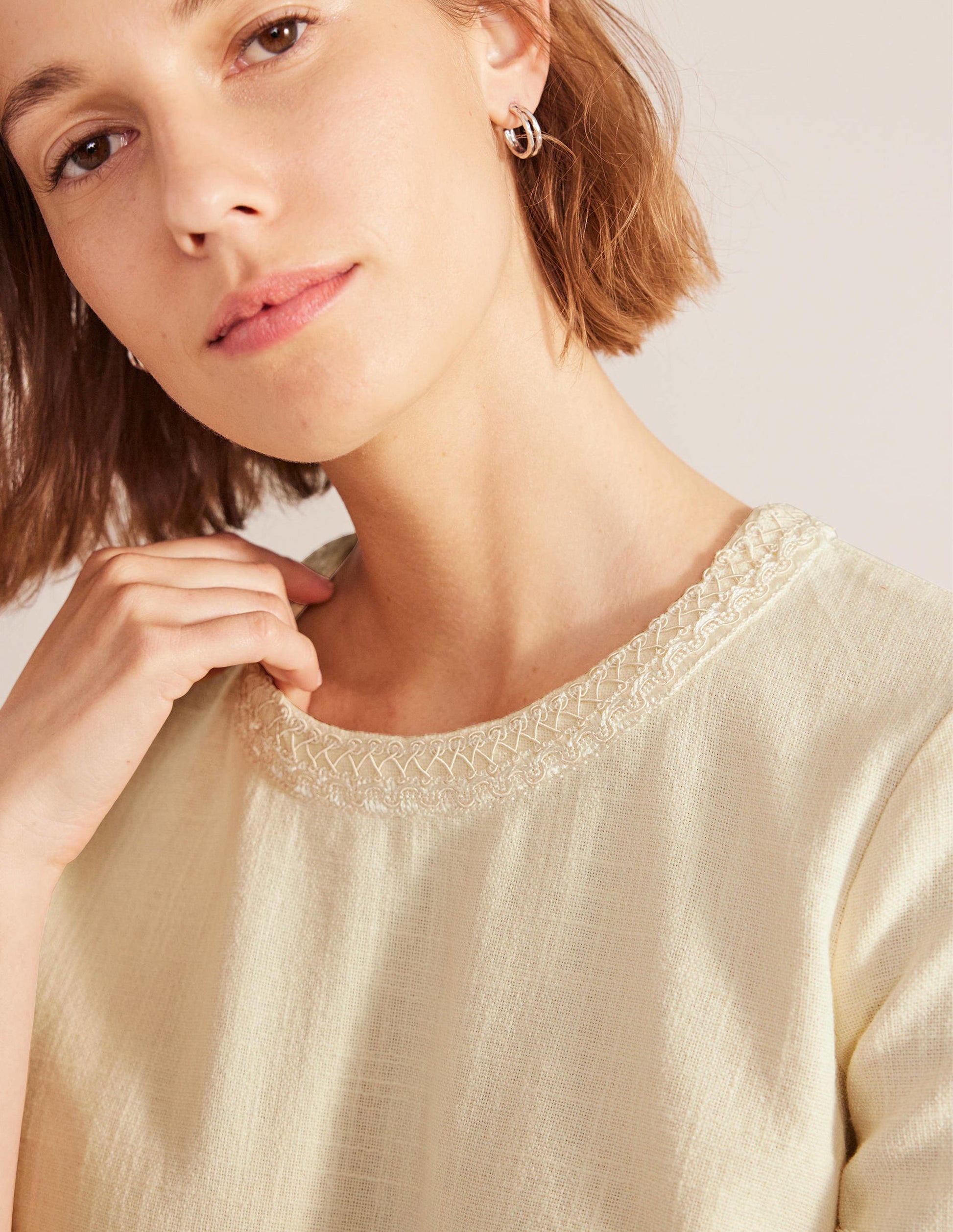 Fringe Trim Top-Ivory-4