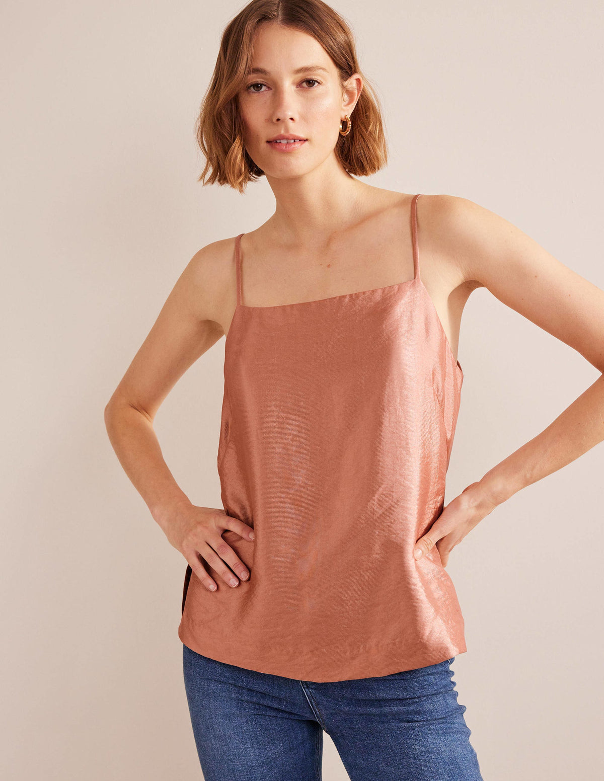 Longerline Satin Cami-Blush-1