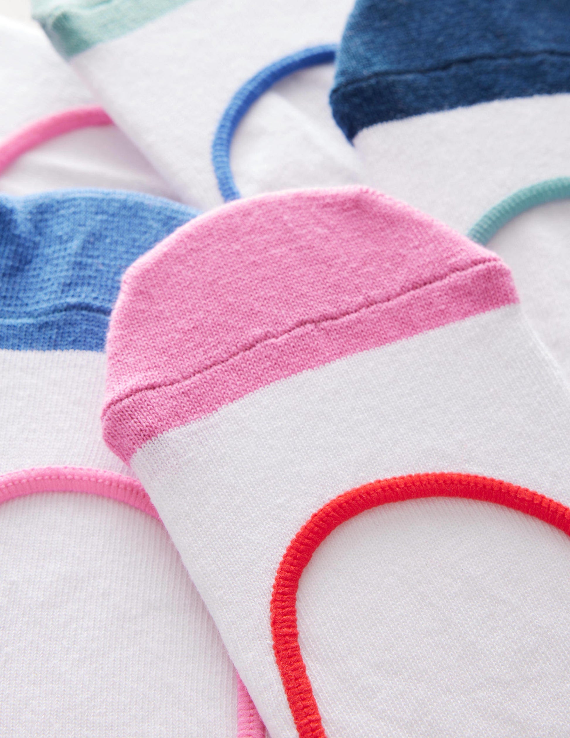 5 Pack Secret Socks-Multi, Colourblock-2