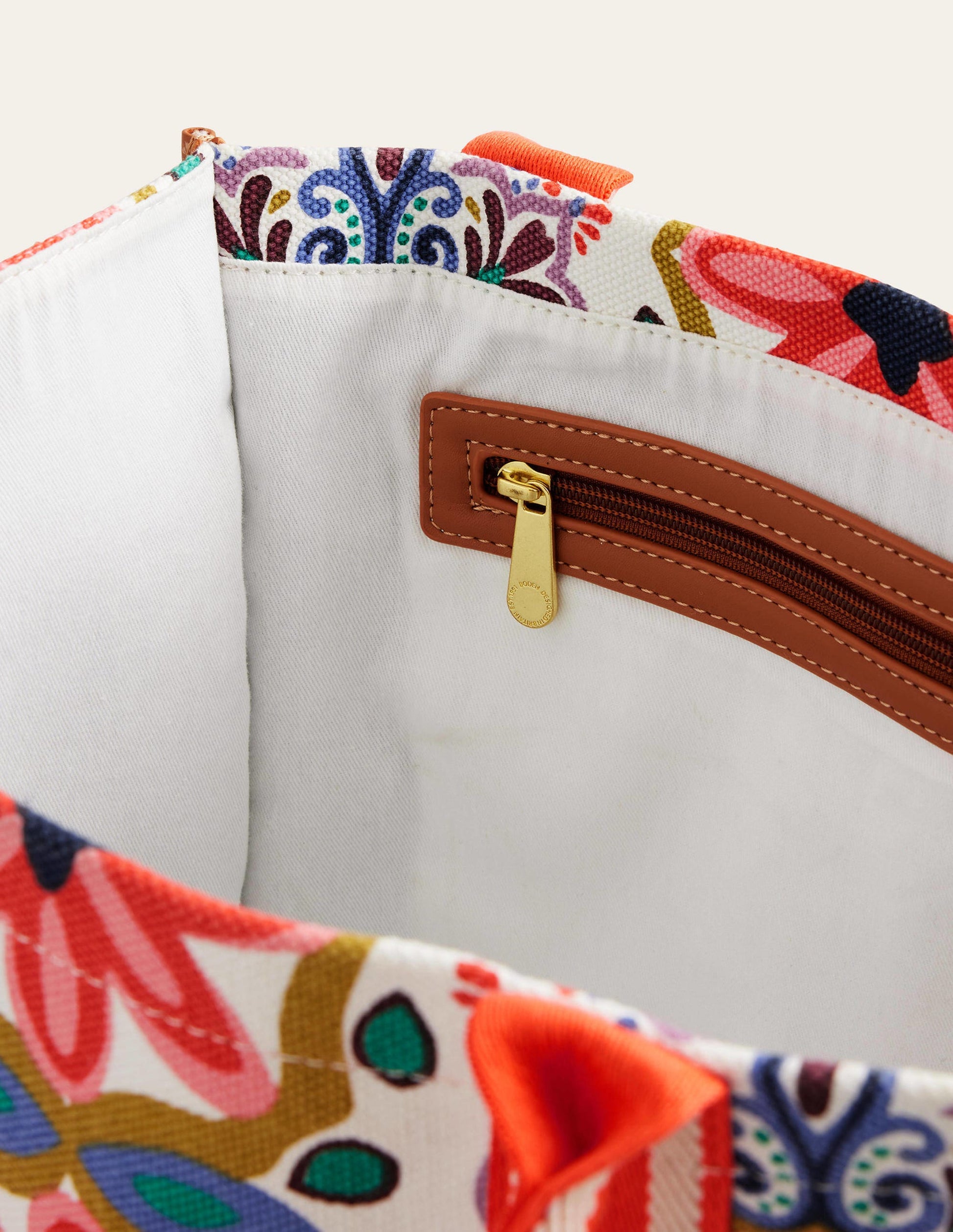 Tilda Canvas Tote Bag-Tapestry, Geo-3