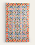 Printed Modal Scarf-Tapestry, Geo