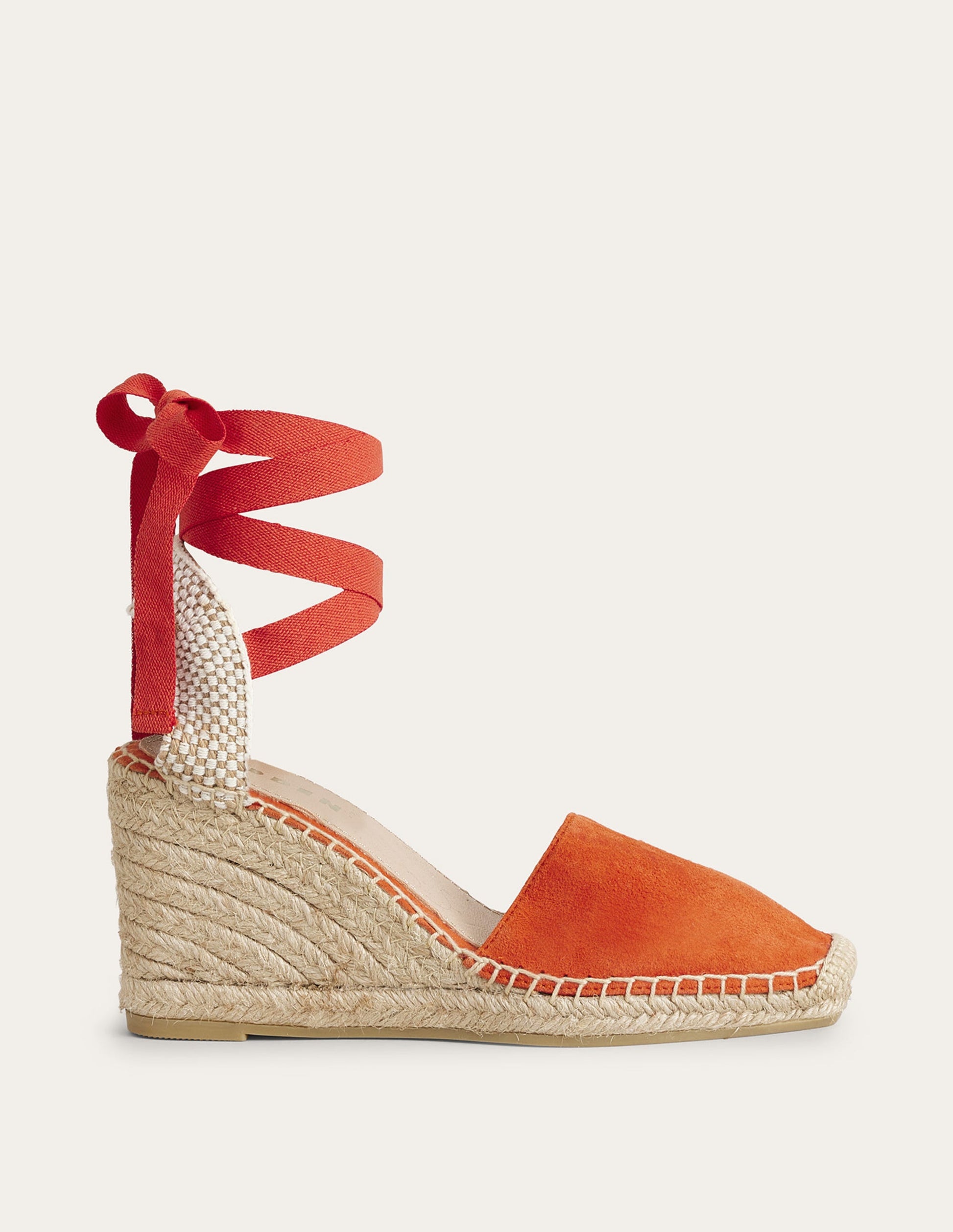 Esme Espadrille Wedges-Vermillon Red-1