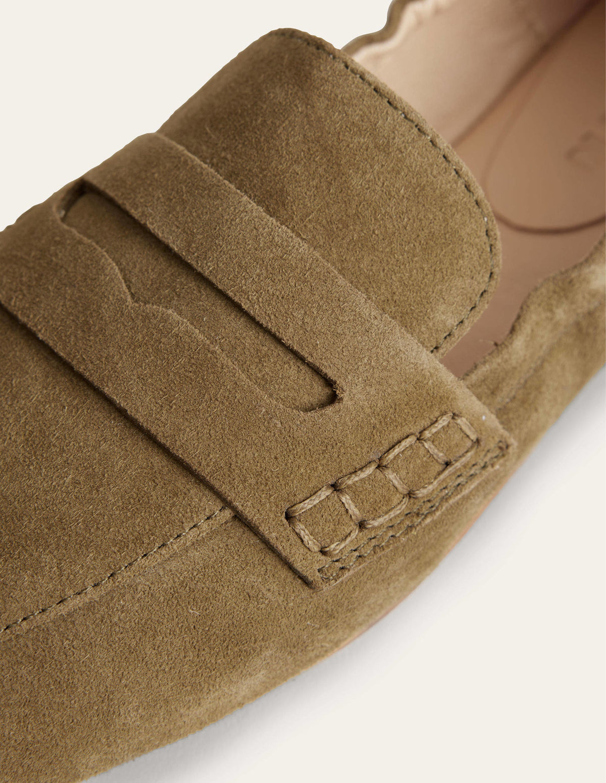 Flexible Sole Loafers-Deep Olive - Image 3
