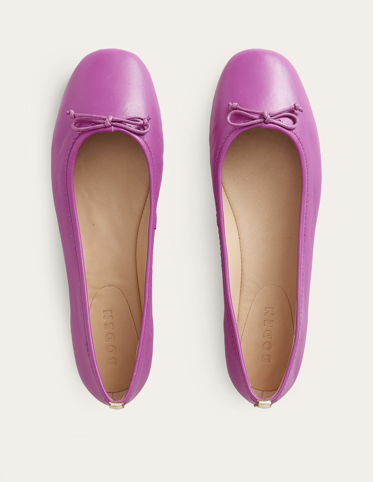 Kitty Flexi Sole Ballet Pumps-Deep Rose Violet-4