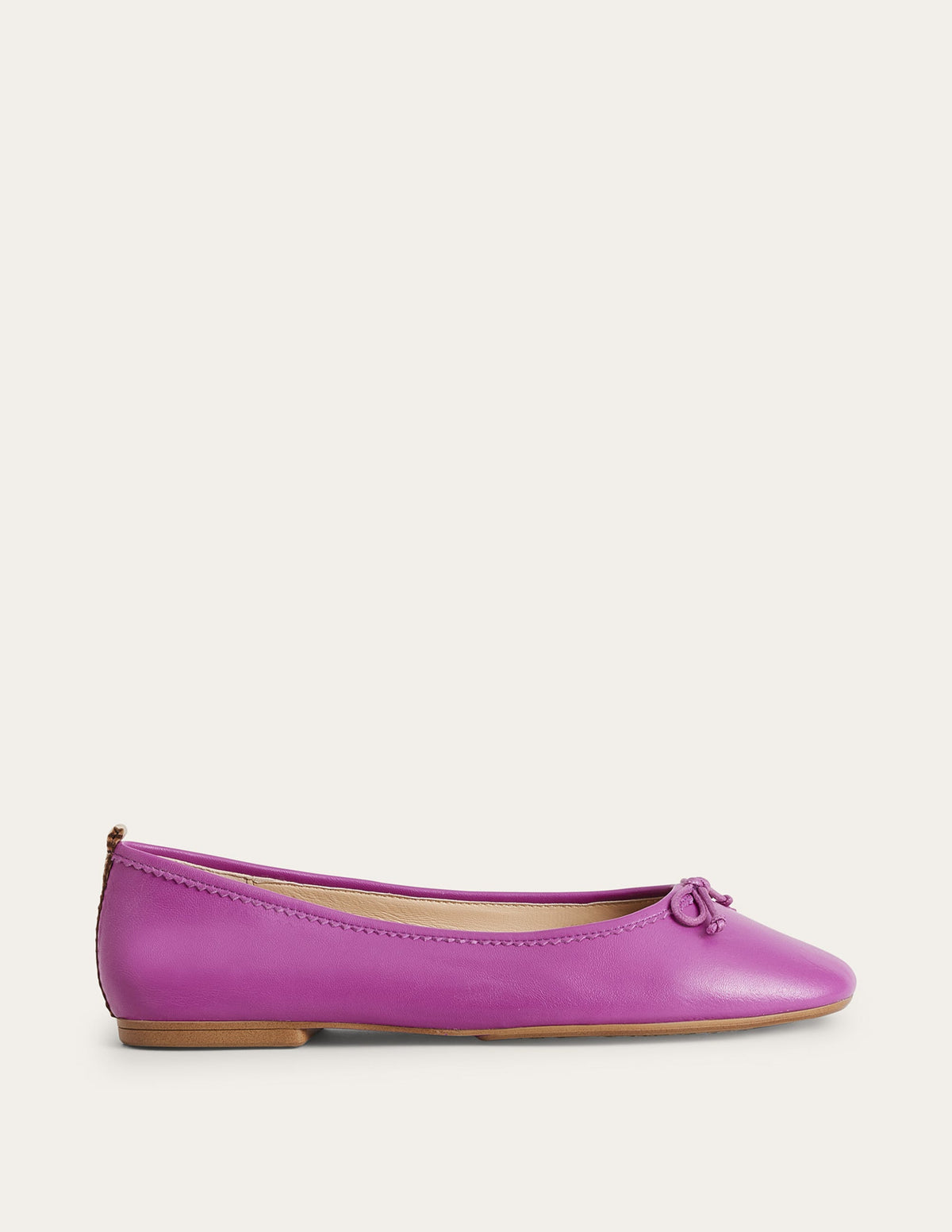 Kitty Flexi Sole Ballet Pumps-Deep Rose Violet - Image 1