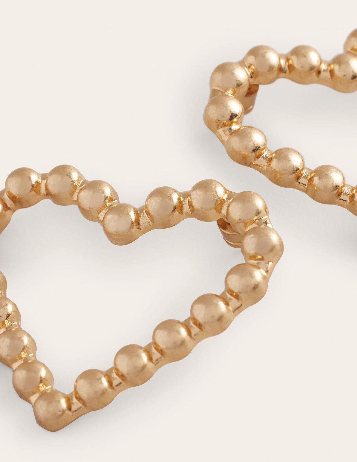 Heart Earrings-Gold-3