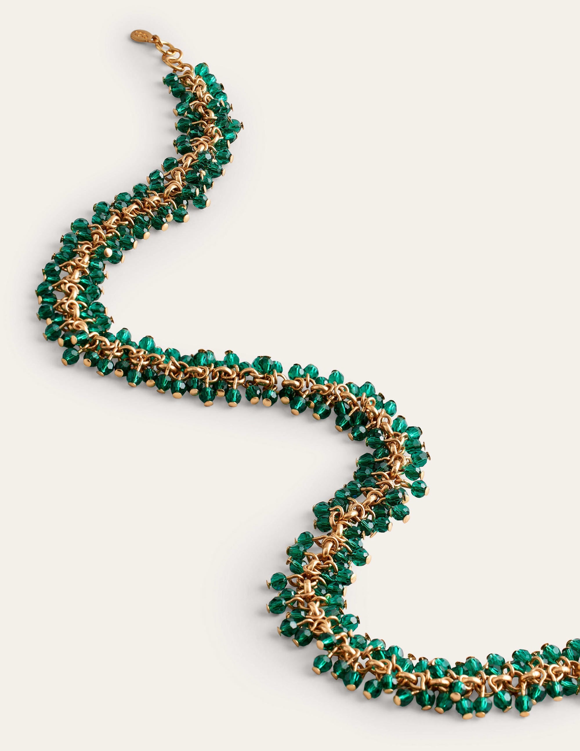 Beaded Necklace-Green - Image 3