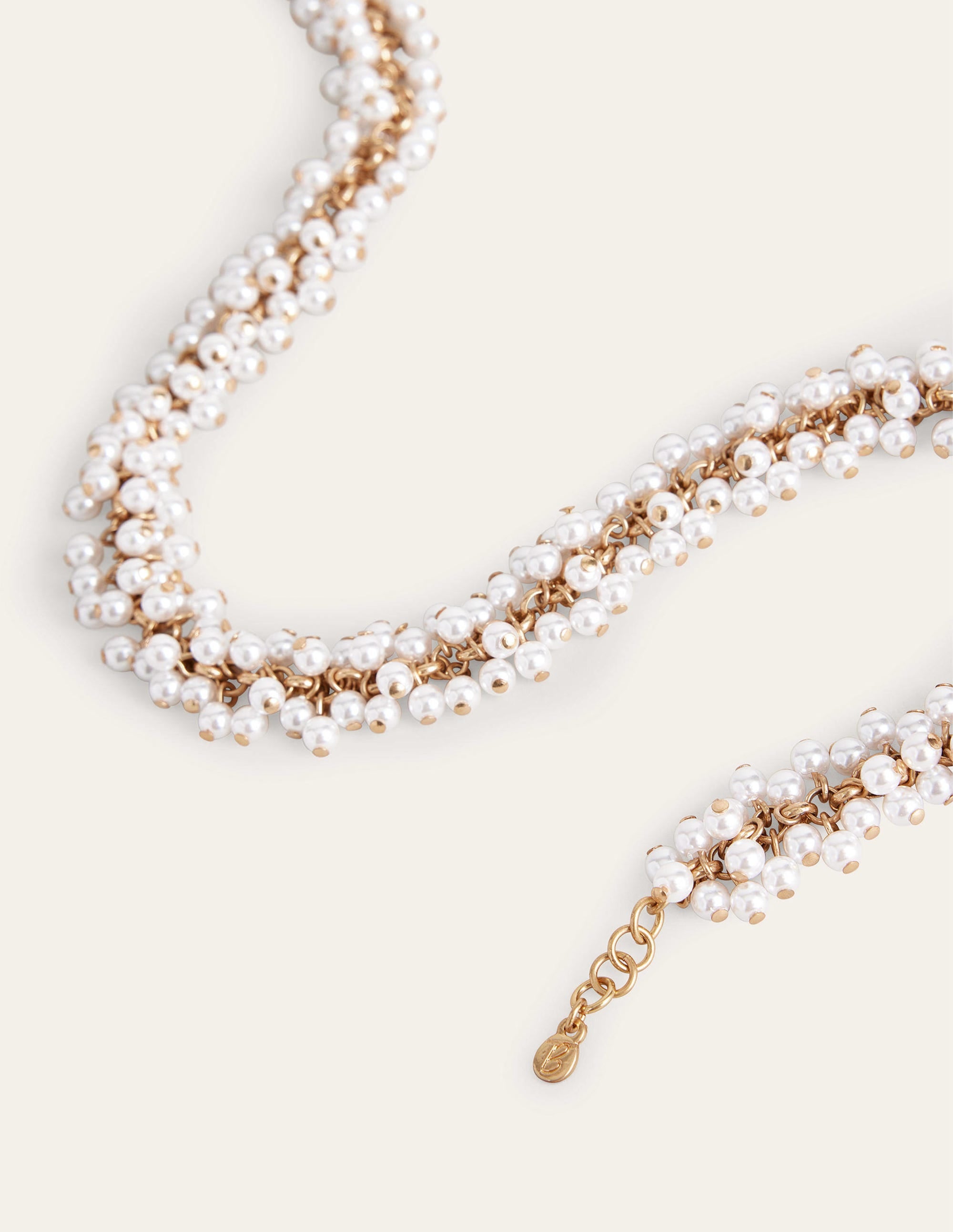 Beaded Necklace-Pearl - Image 3