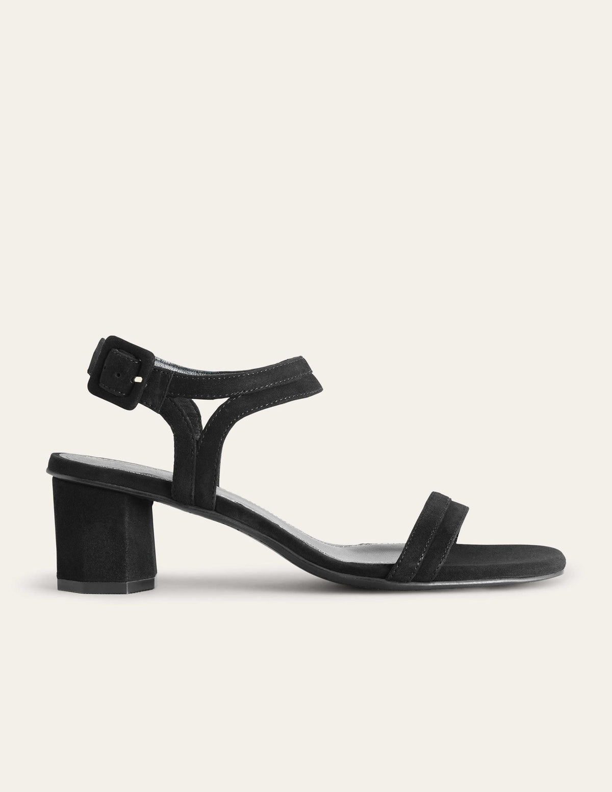 Block-Heel Sandals-Black-1