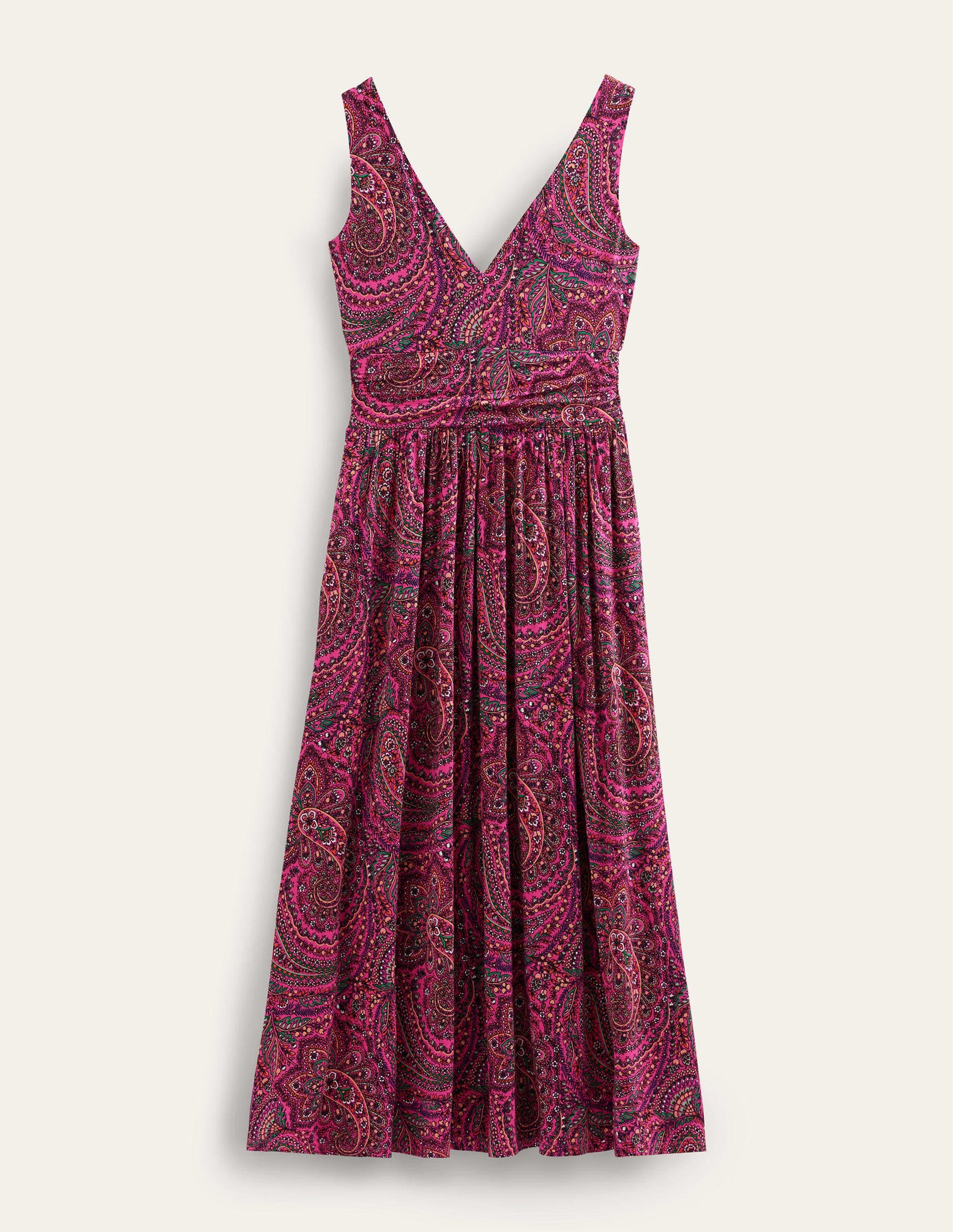 Sleeveless Jersey Maxi Dress-Ultra Pink, Palace-8