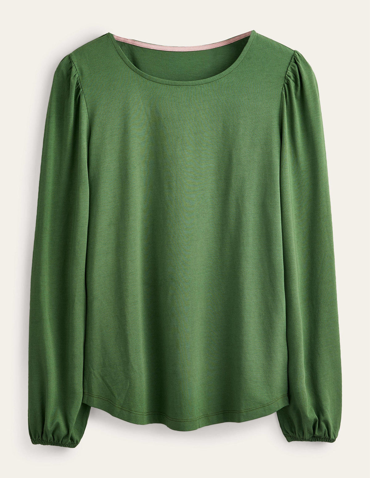 Supersoft Long Sleeve Top-Broad Bean - Image 2