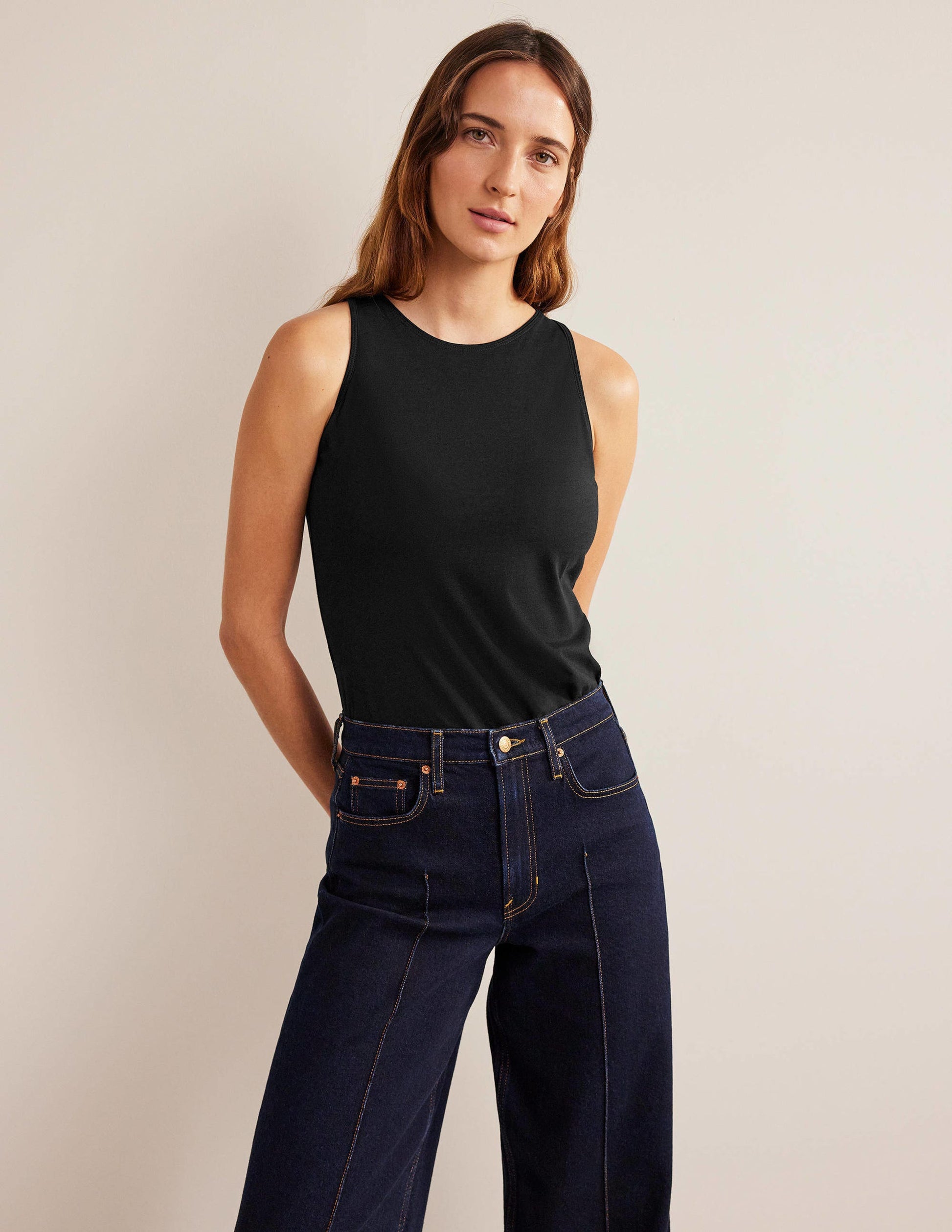 Supersoft Vest-Black-1