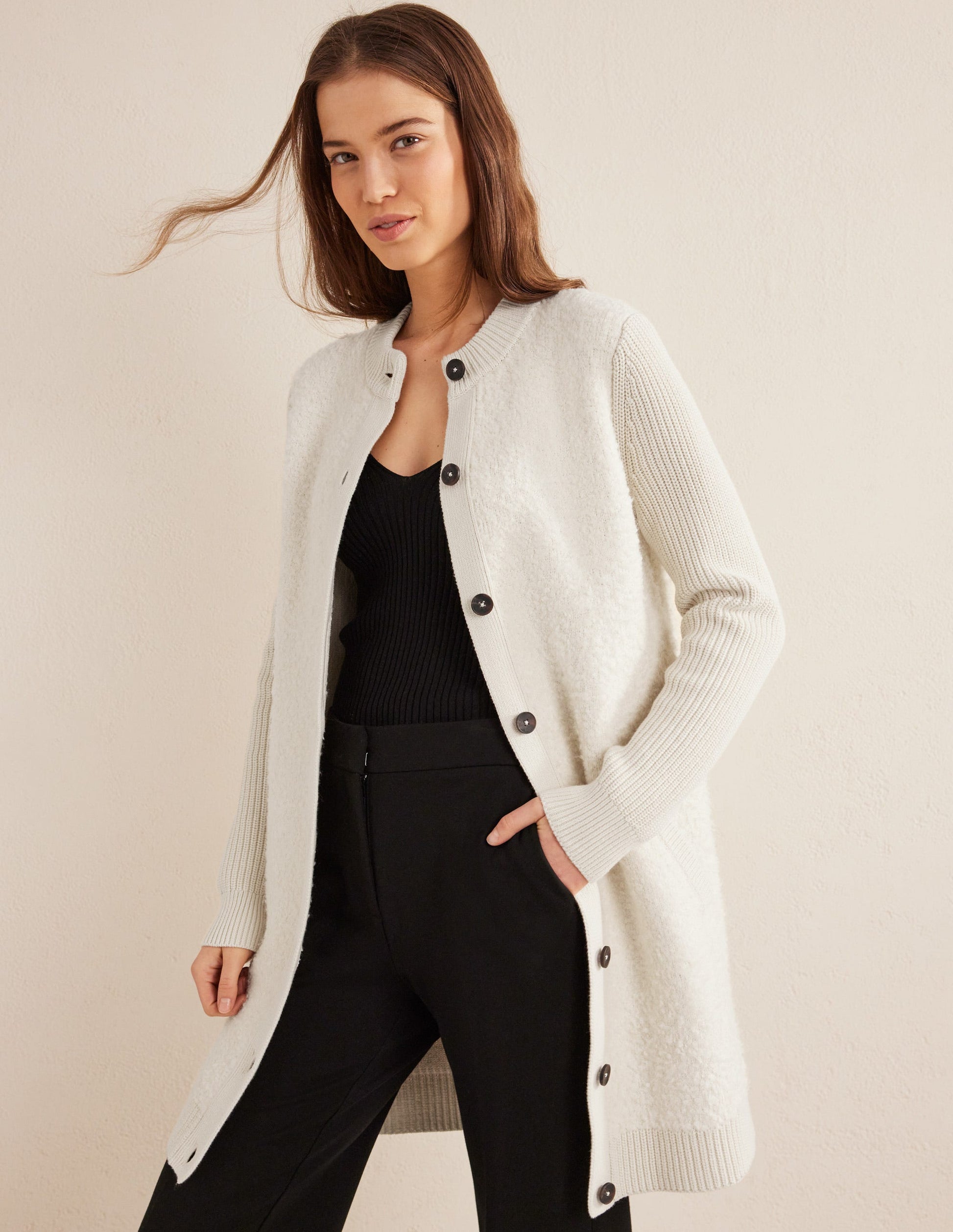 Cosy Boucle Coatigan-Warm Ivory-1