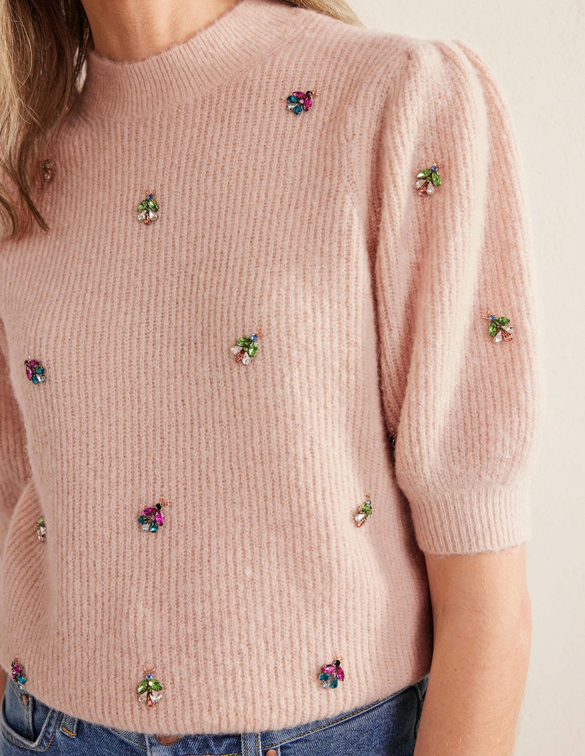 Embellished Fluffy T-shirt-Rope - Image 4