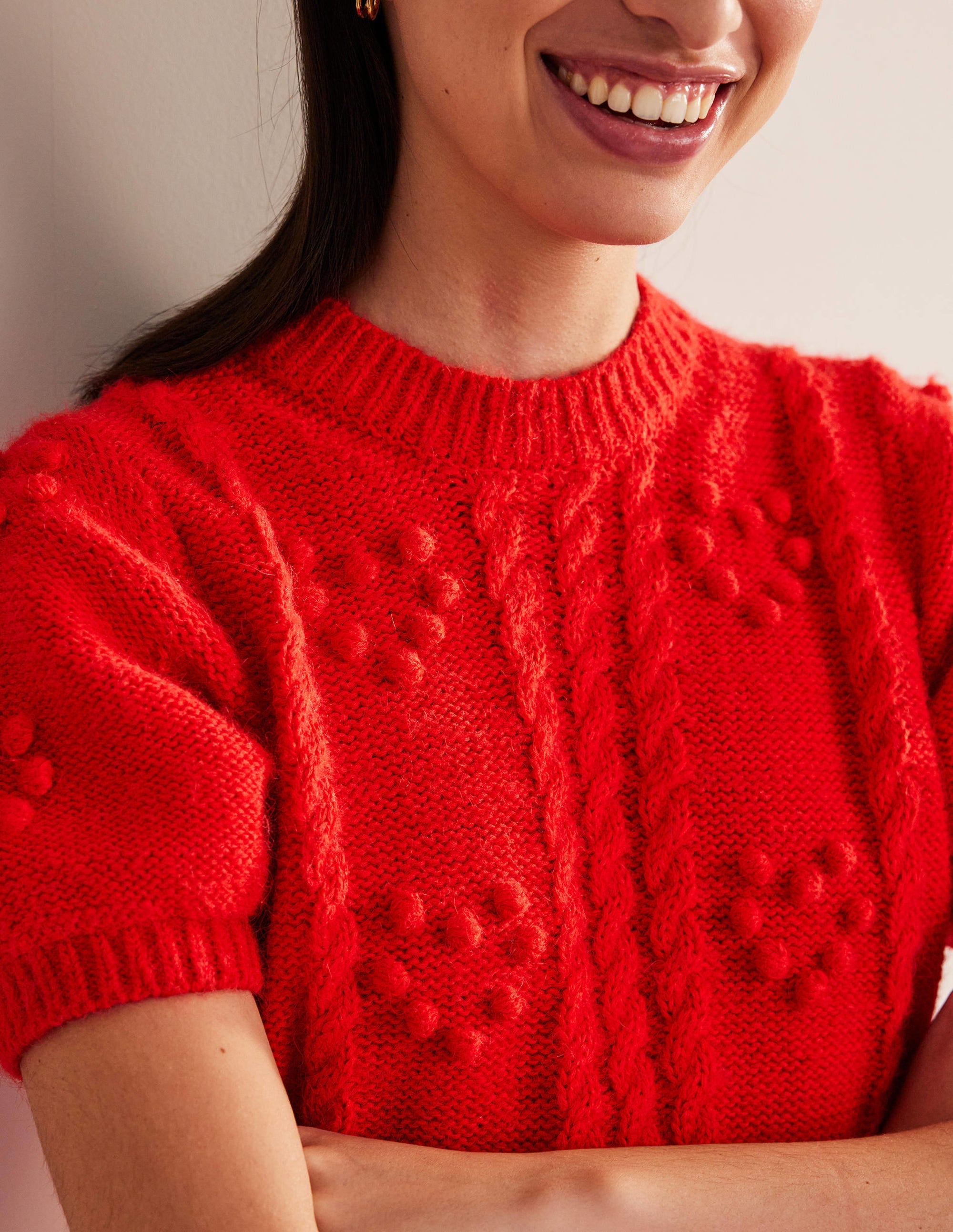 Fluffy Valentine Top-Strawberry Tart Red - Image 2