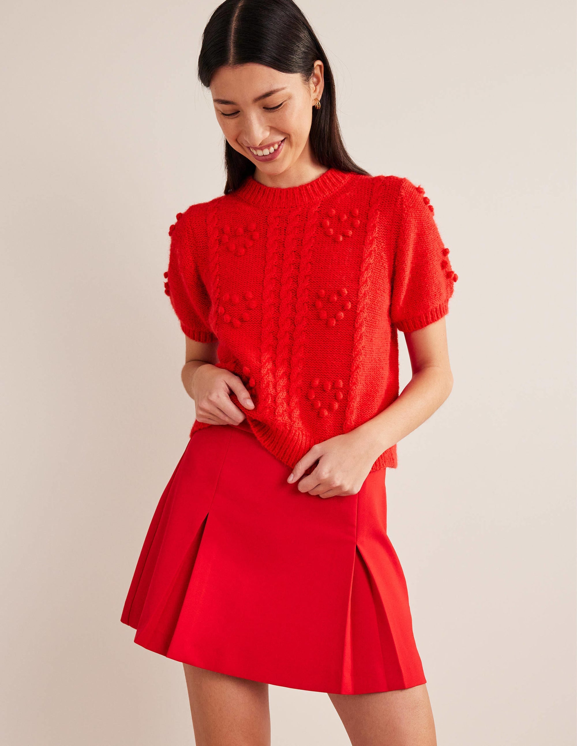 Fluffy Valentine Top-Strawberry Tart Red - Image 4