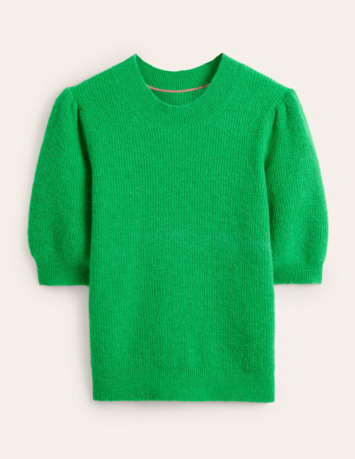 Ribbed Fluffy Top-Green Bee - Image 3