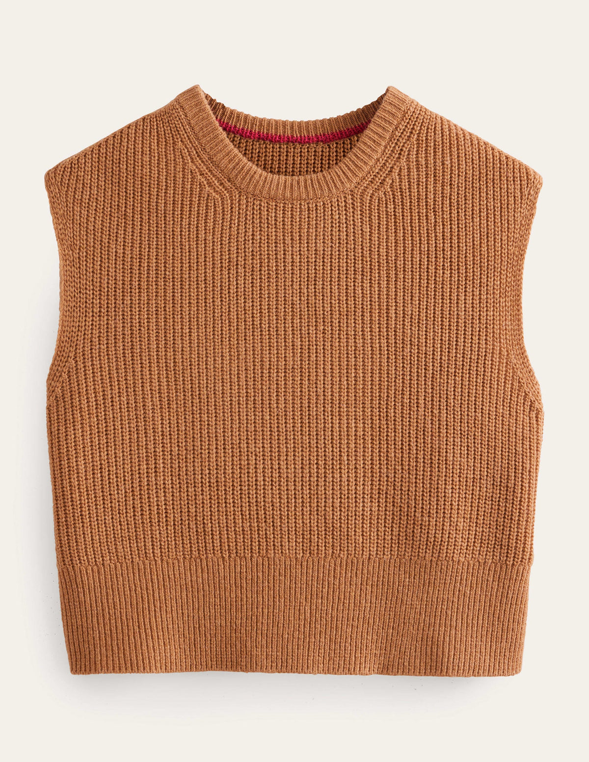 Cropped Ribbed Tank-Teddy Bear - Image 6