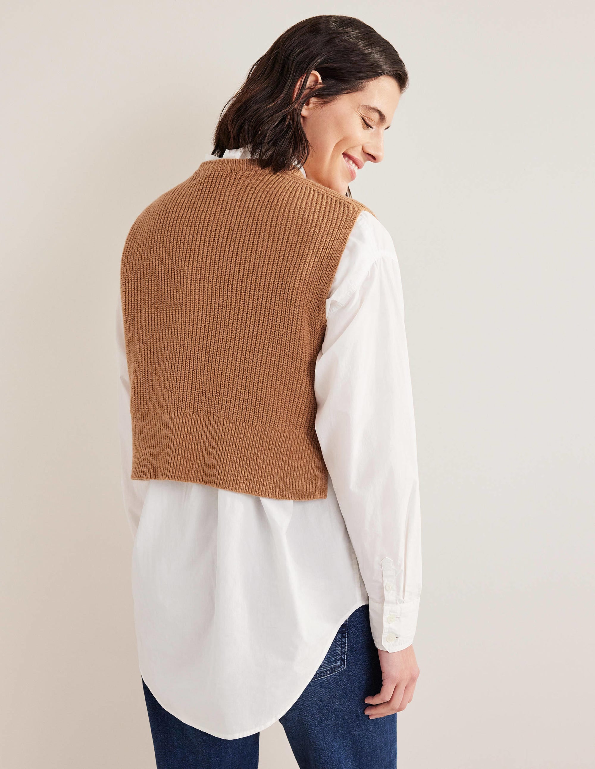 Cropped Ribbed Tank-Teddy Bear - Image 2
