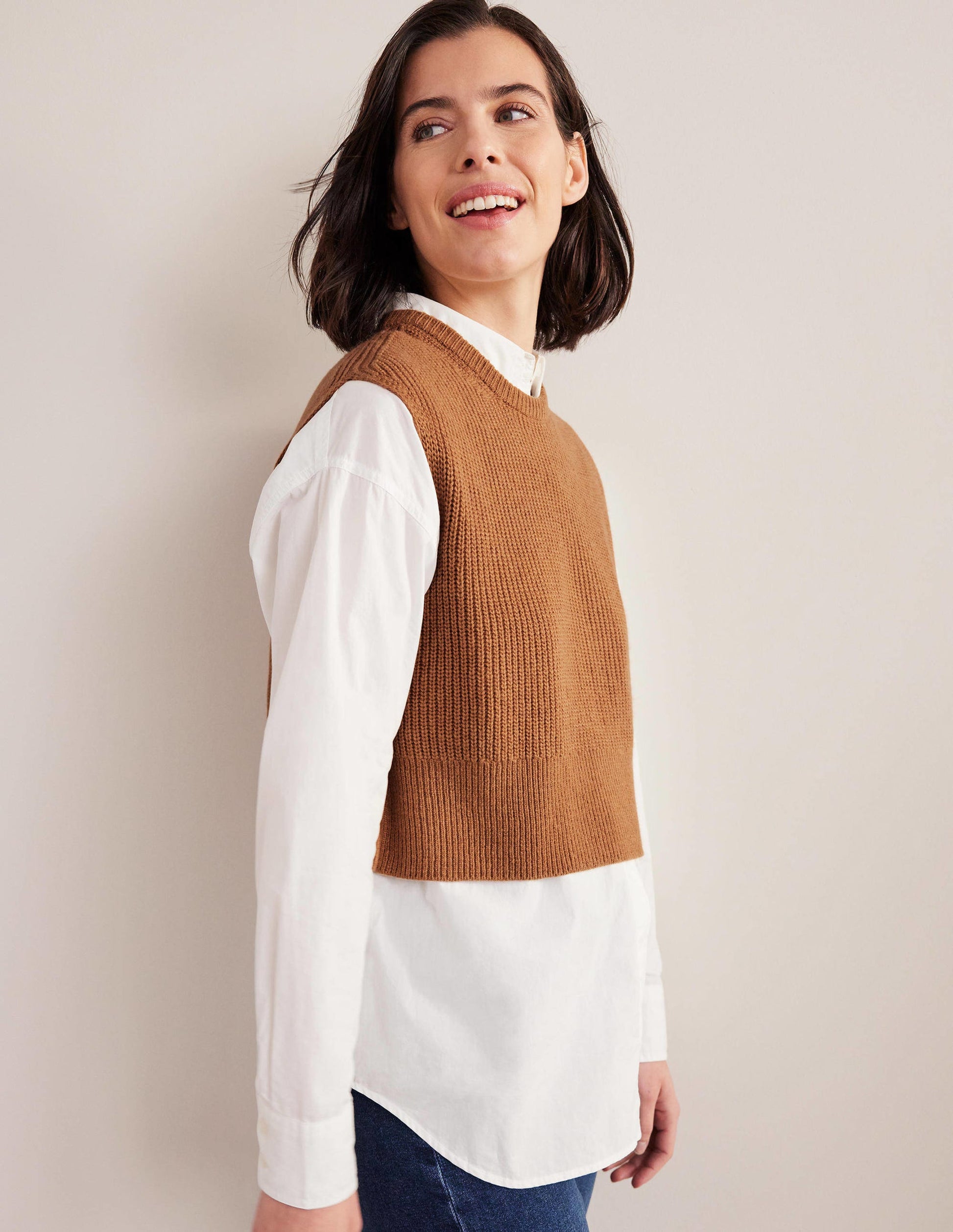 Cropped Ribbed Tank-Teddy Bear-3