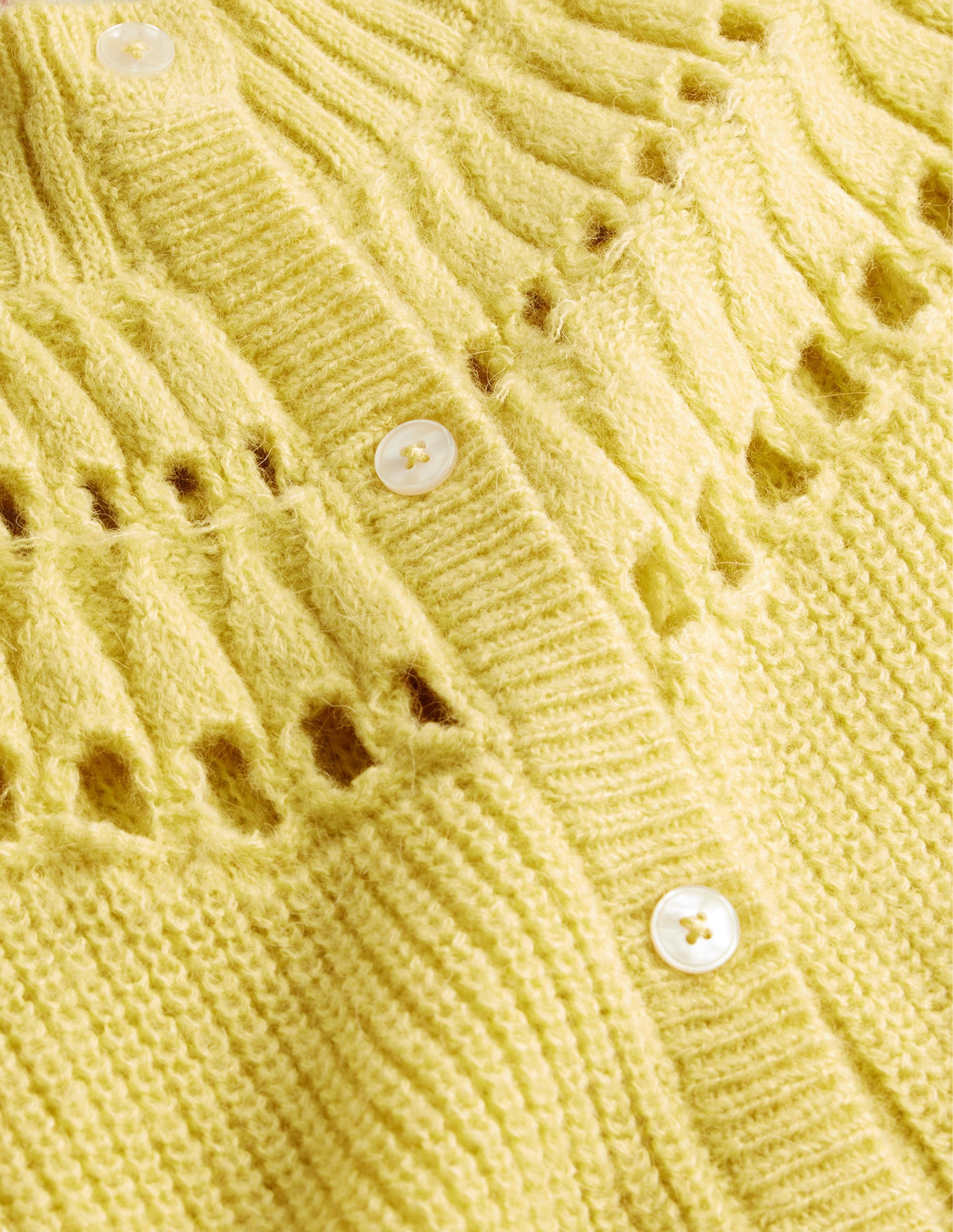 Fluffy Ruffle Cardigan-Spring Day - Image 3