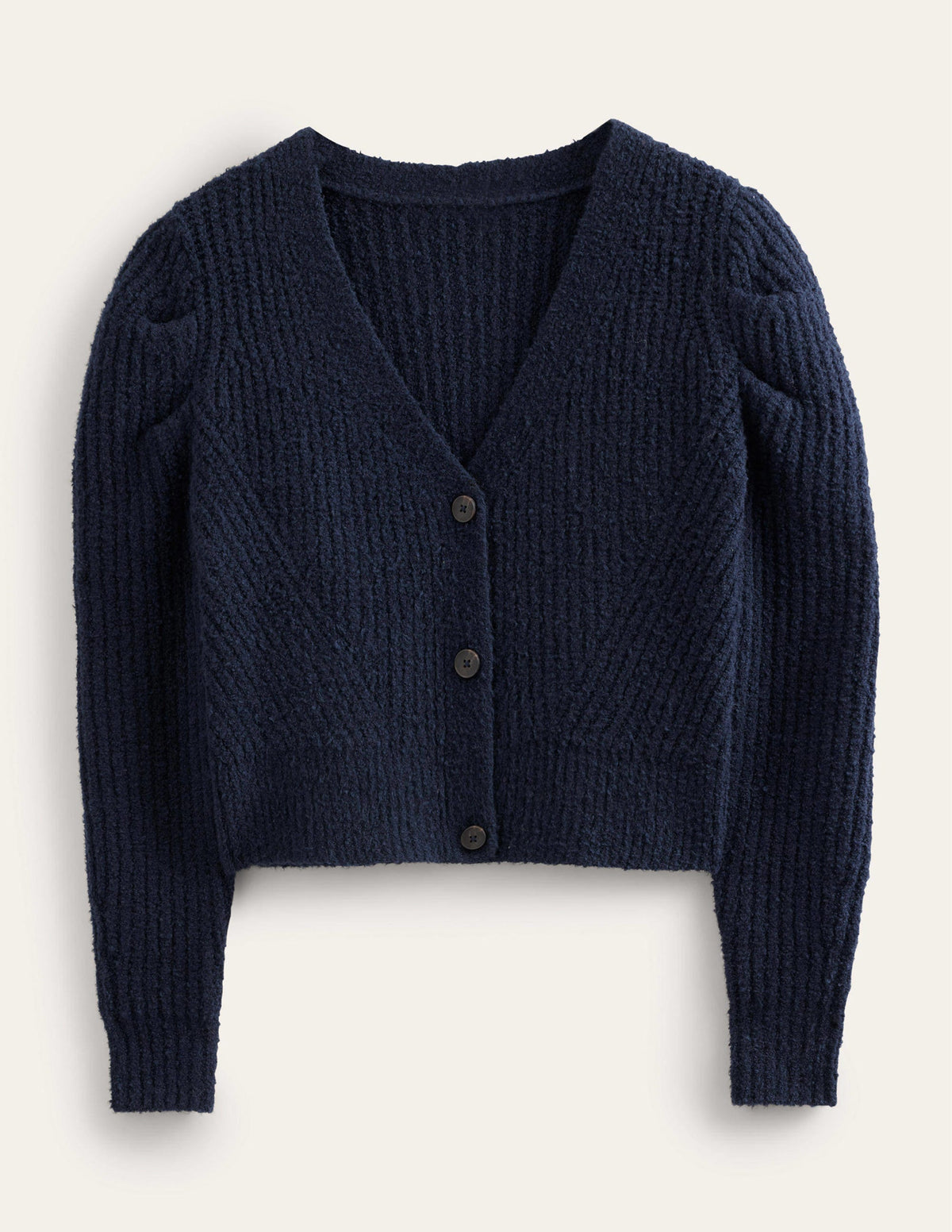 Engineered Rib Cardigan-Navy - Image 5