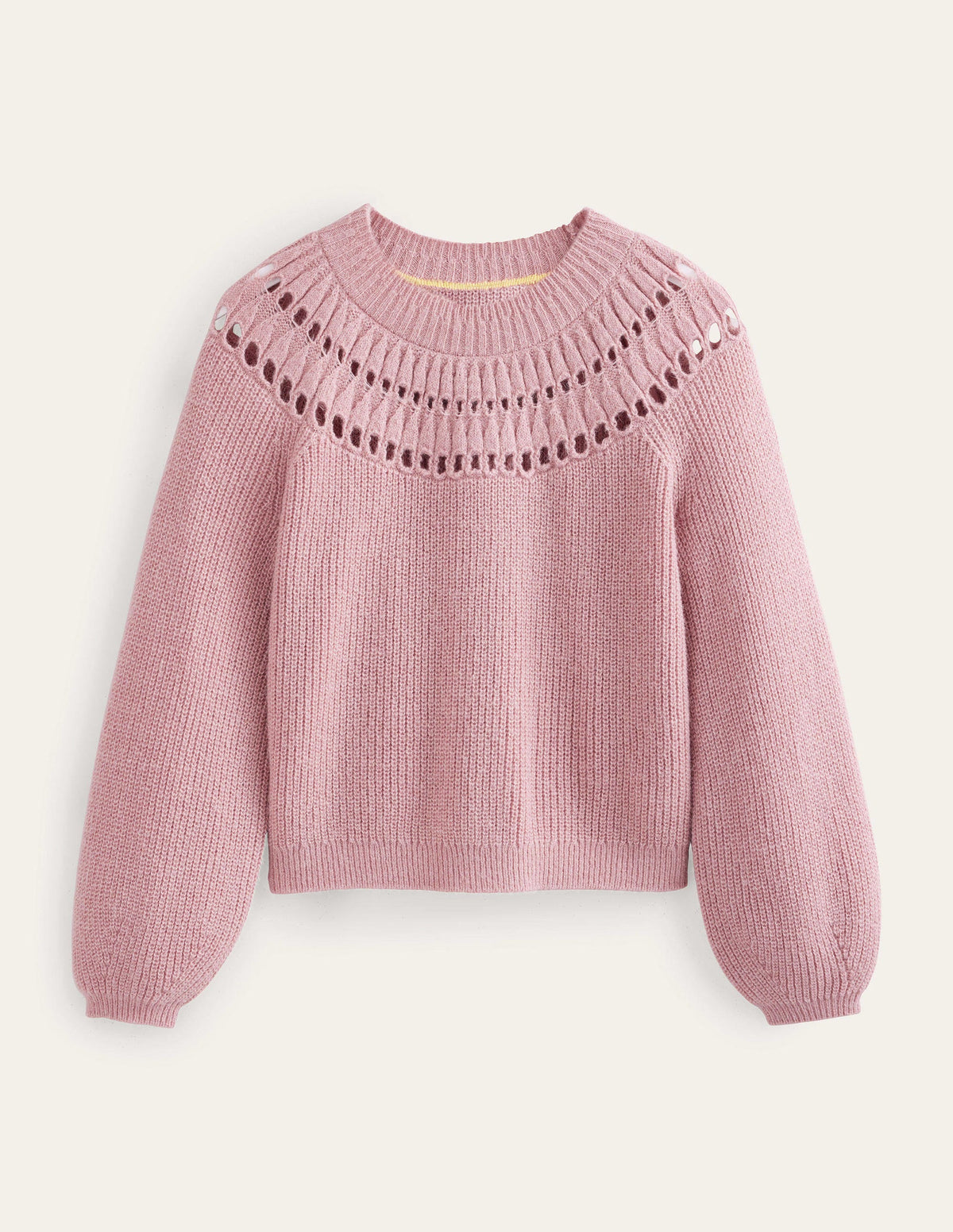 Fluffy Ruffle Jumper-Dahlia Pink-2