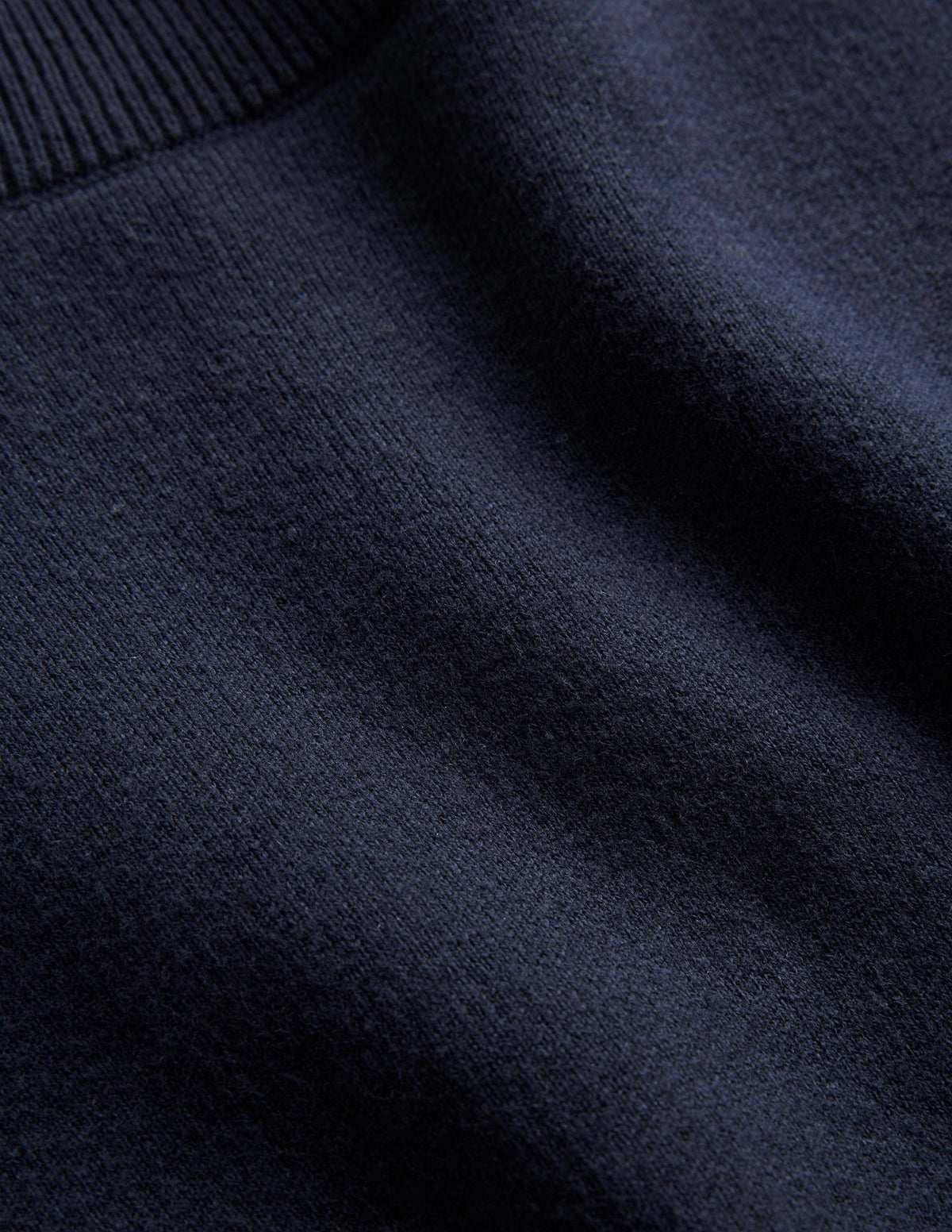Crew Neck Jumper-Navy - Image 6