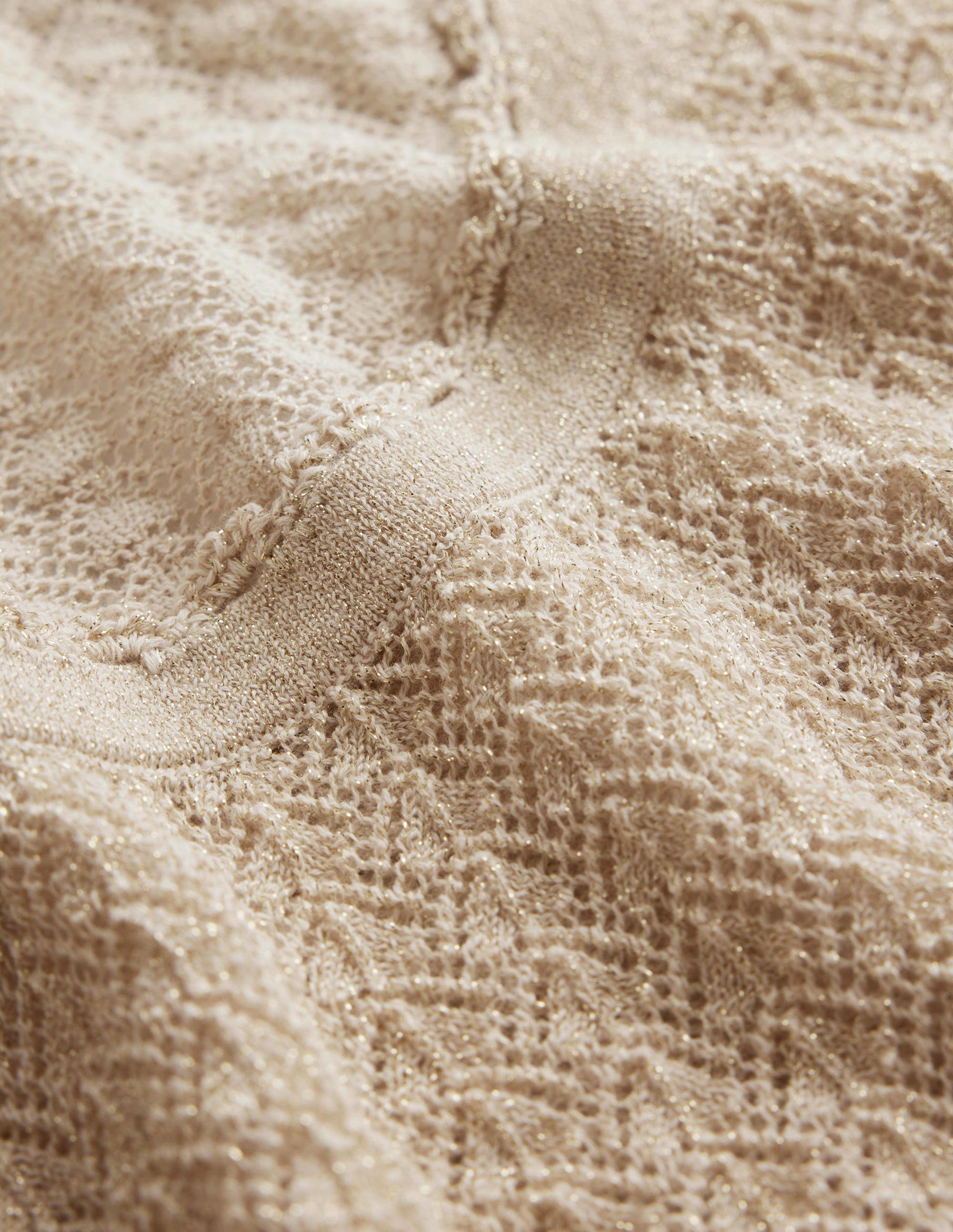 Pointelle Tank-Gold Sparkle-7