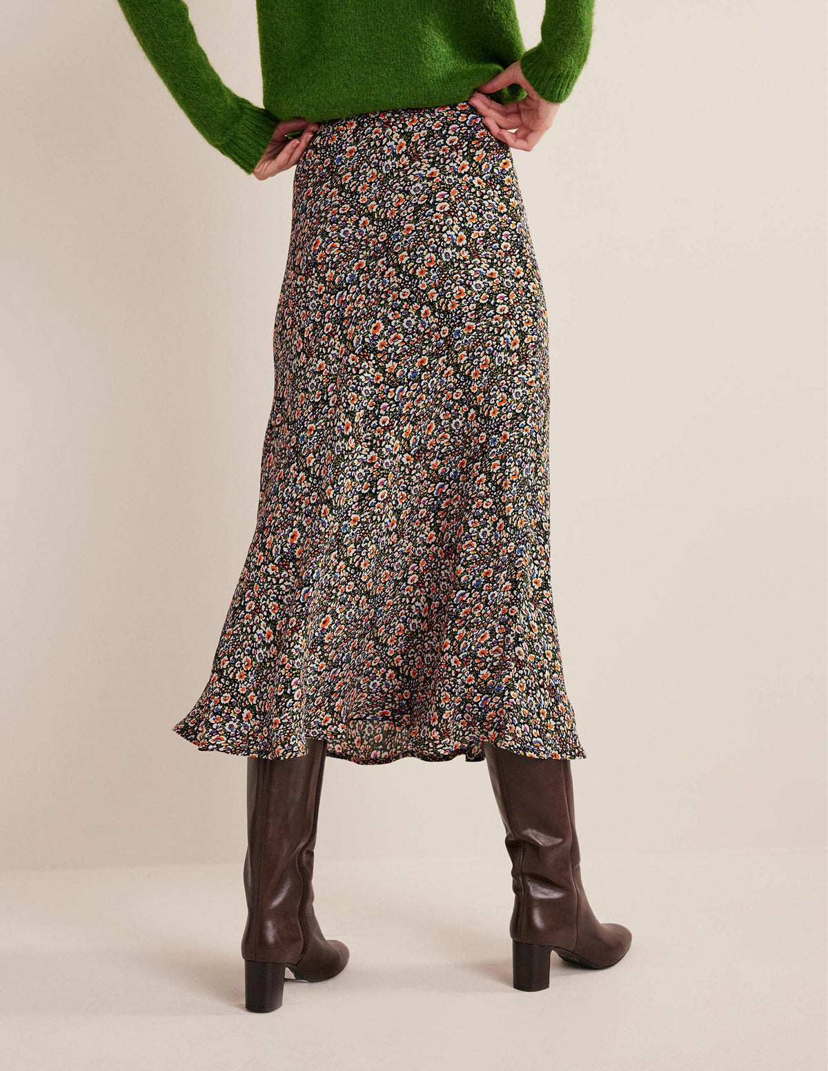 Cecelia Midi Skirt-Multi, Eden Bloom-3