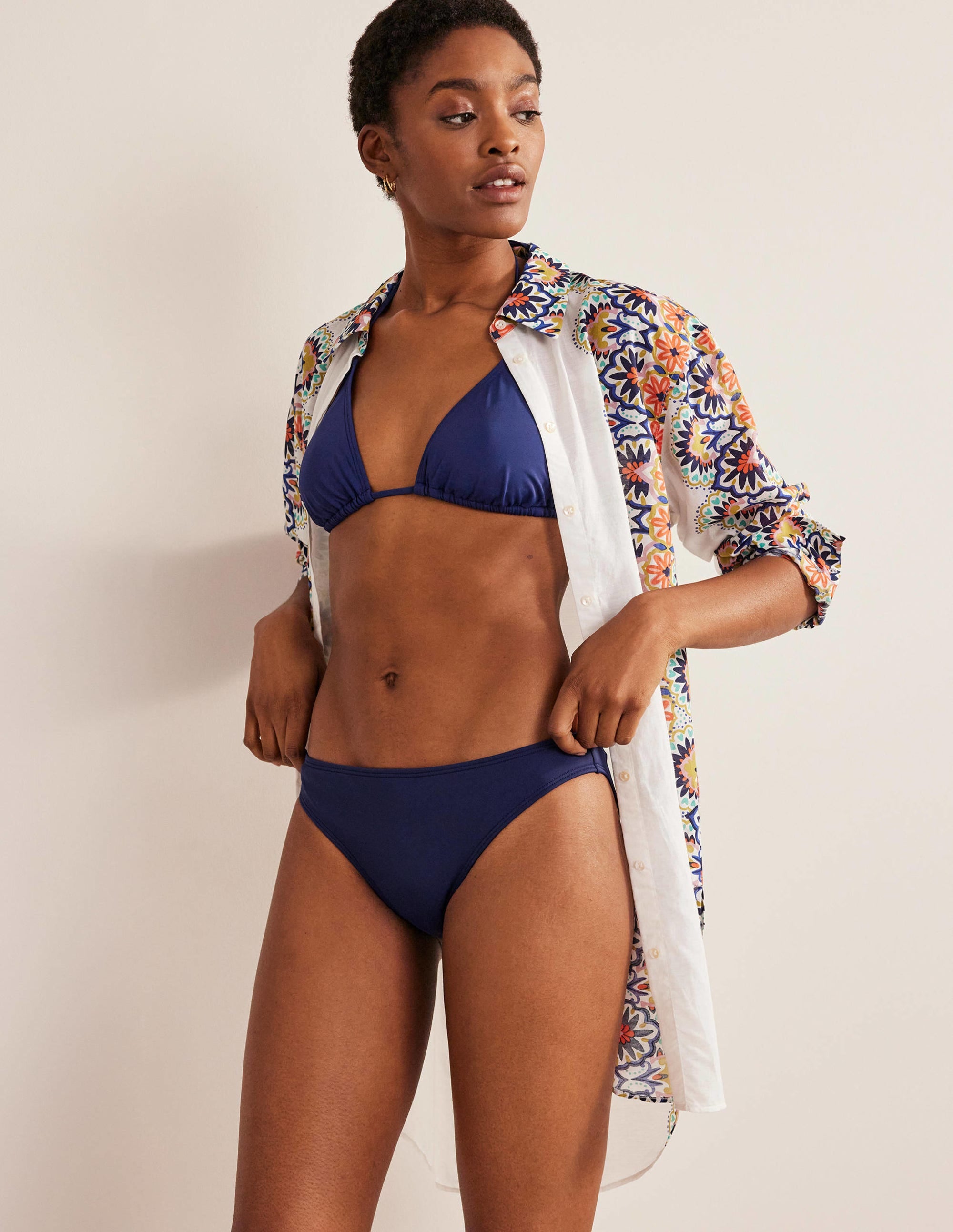 Classic Bikini Bottoms-Navy - Image 5
