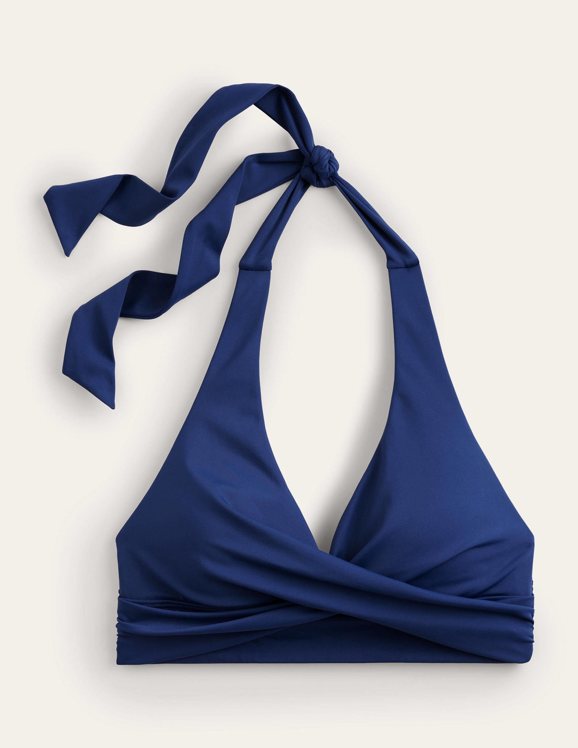 Levanzo Halter Bikini Top-French Navy - Image 7
