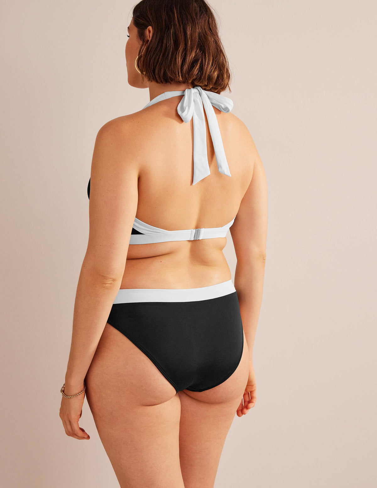 Ithaca Panel Bikini Bottoms-Black Colourblock - Image 7