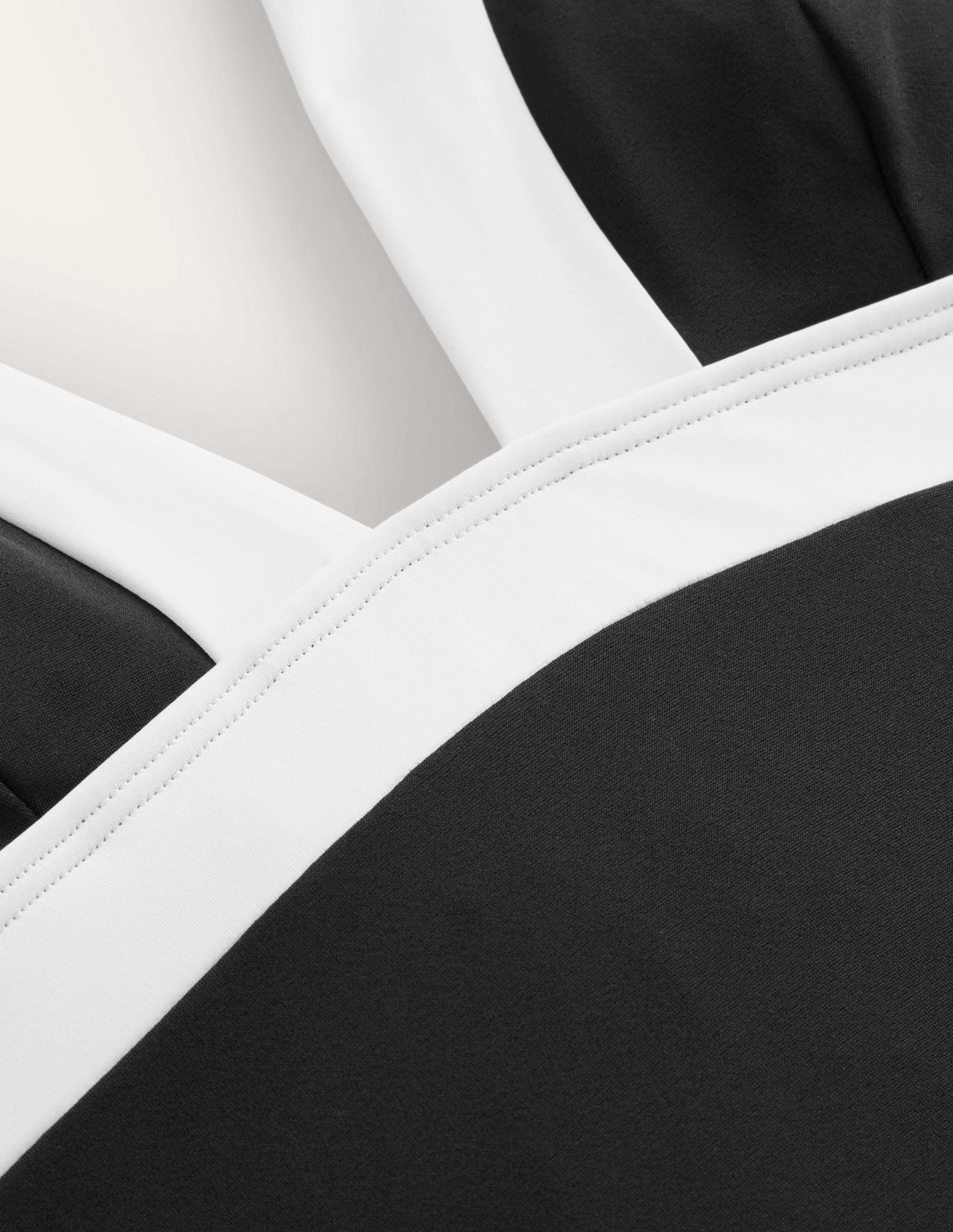 Ithaca Halter Swimsuit-Black Colourblock - Image 8