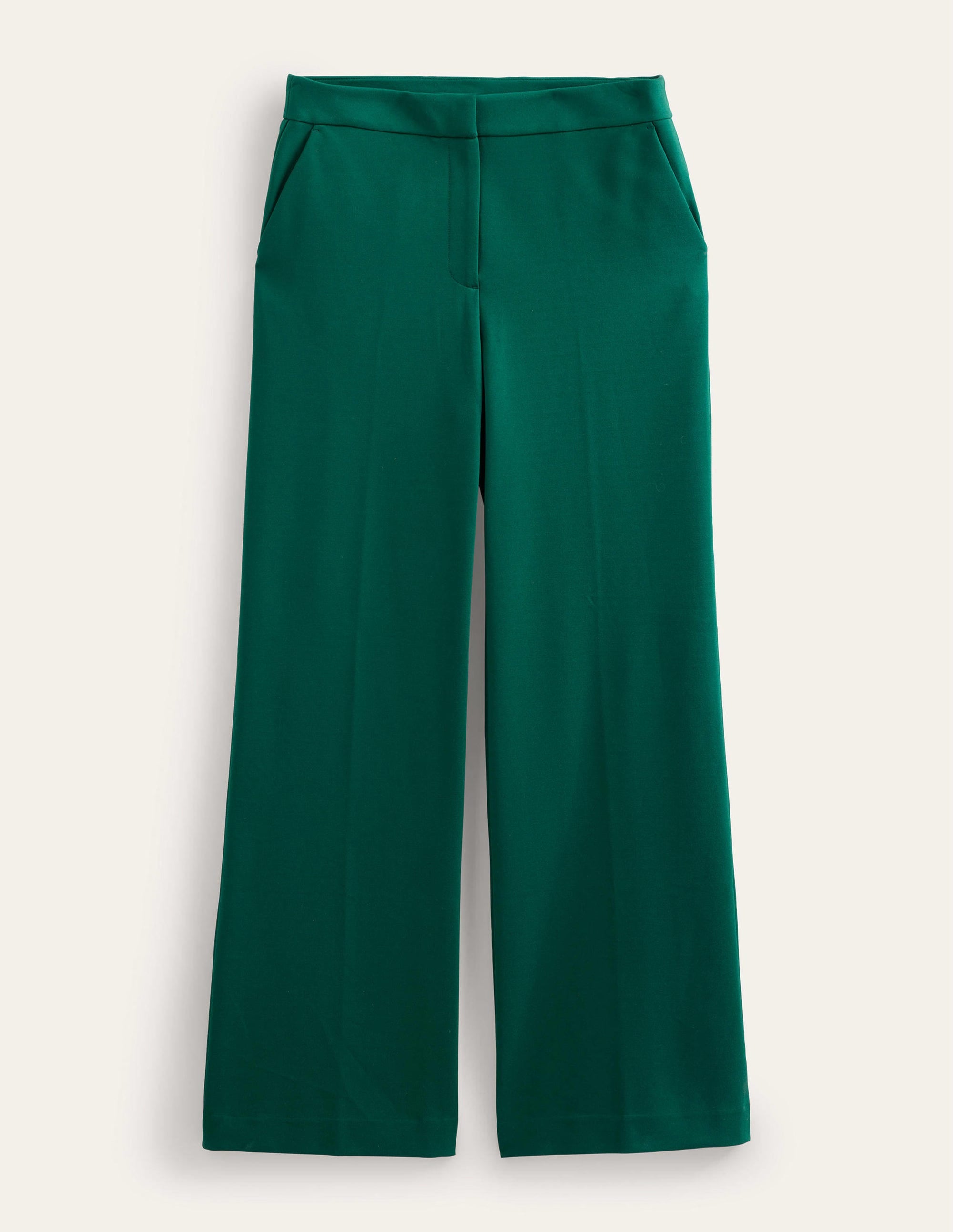 Westbourne Ponte Trousers-Emerald Night - Image 6