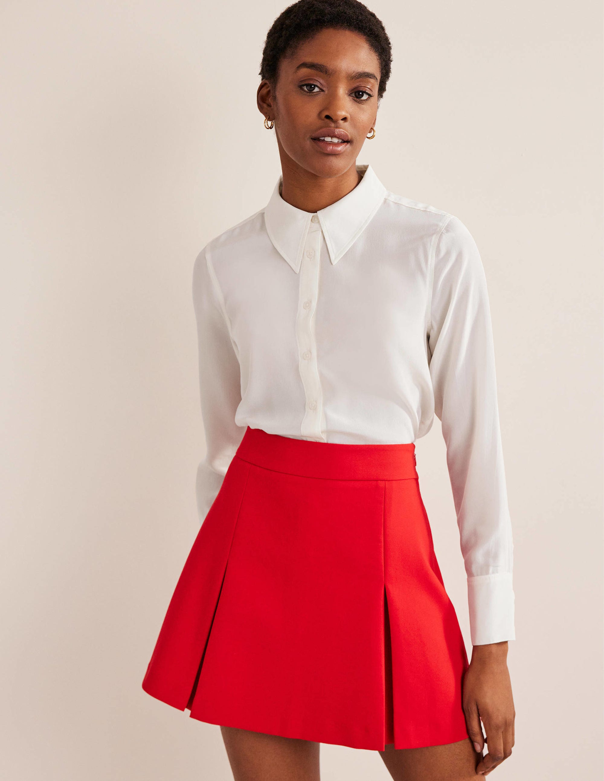 Silk Shirt-Ivory - Image 3