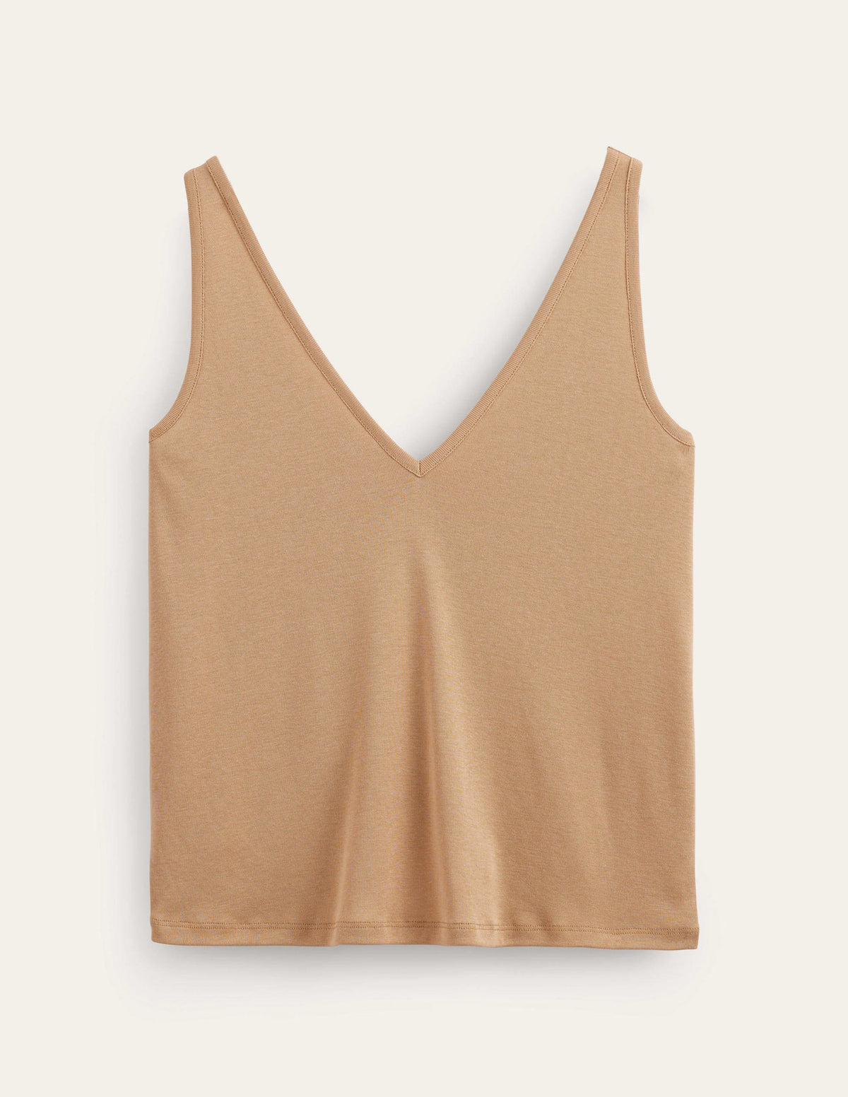 Soft Touch Vest-Camel-5