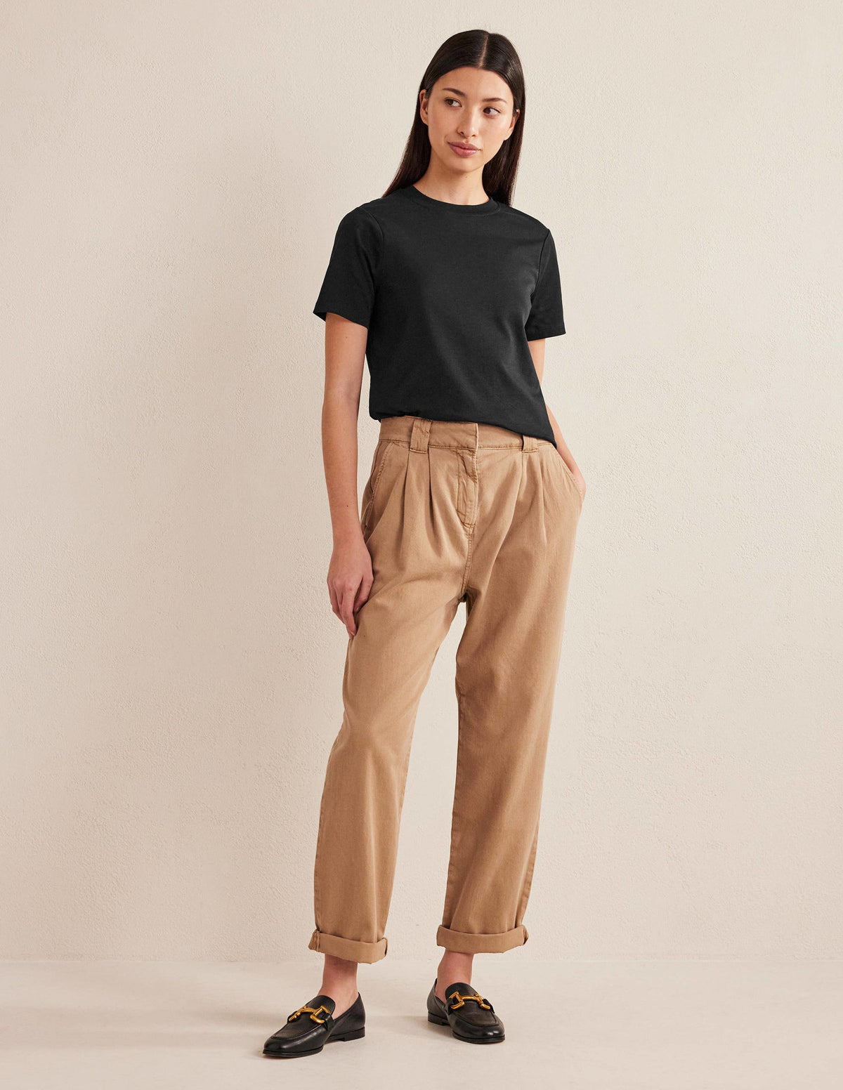 Perfect Cotton T-Shirt-Black - Image 4