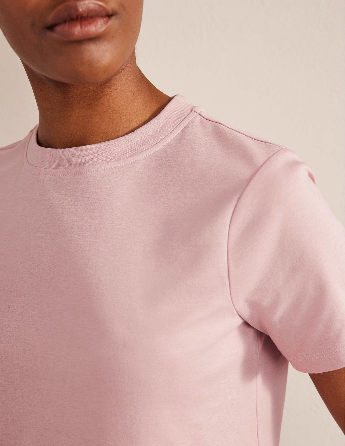 Perfect Cotton T-Shirt-Milkshake - Image 2