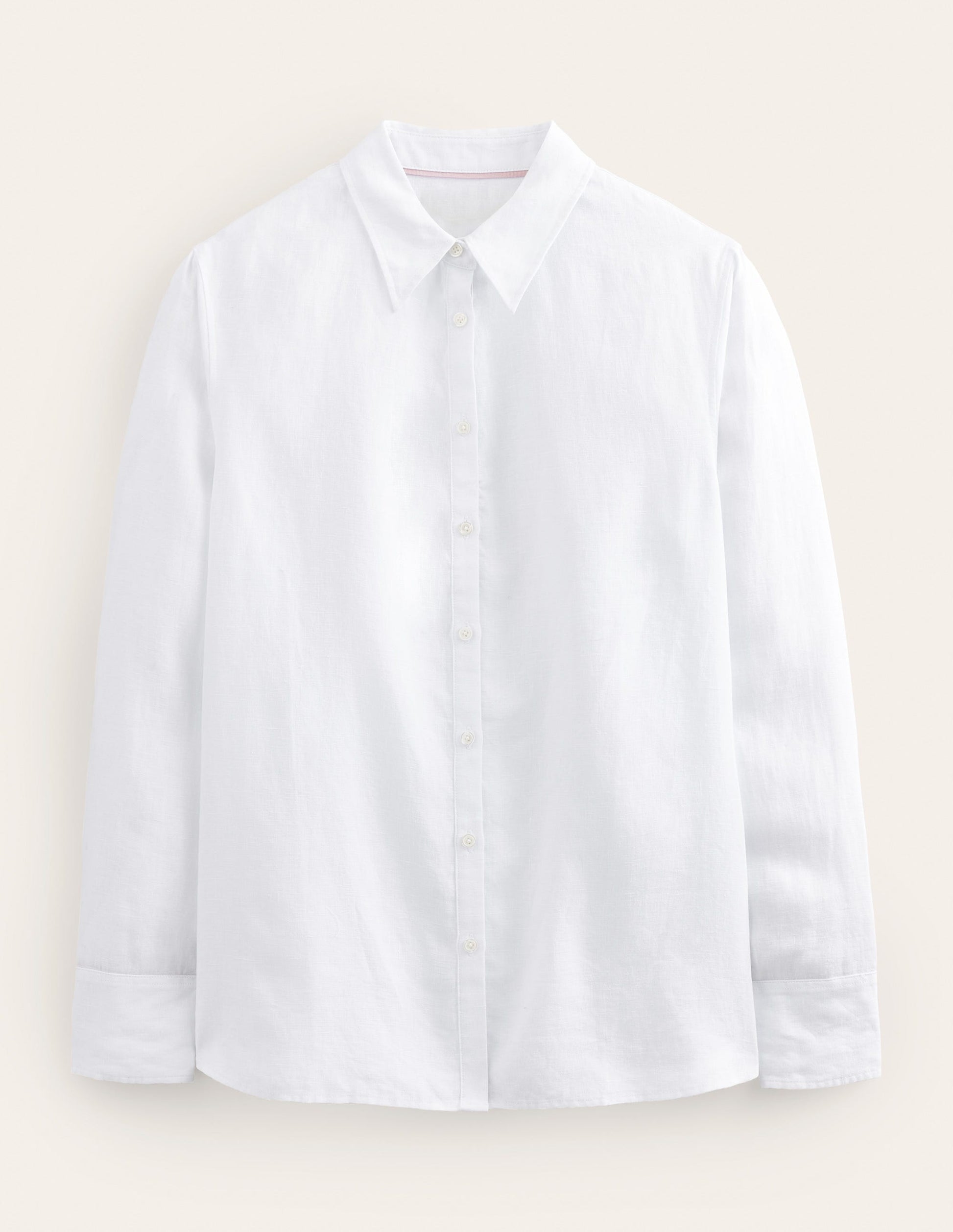 New Linen Shirt-White-7